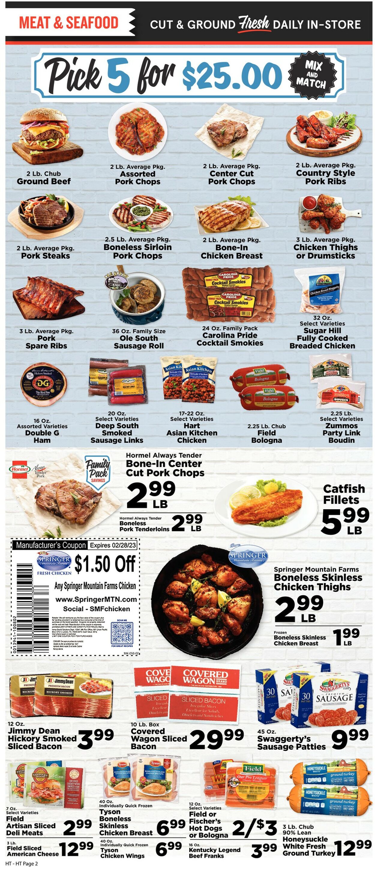 Hometown Market Ad from 01/25/2023