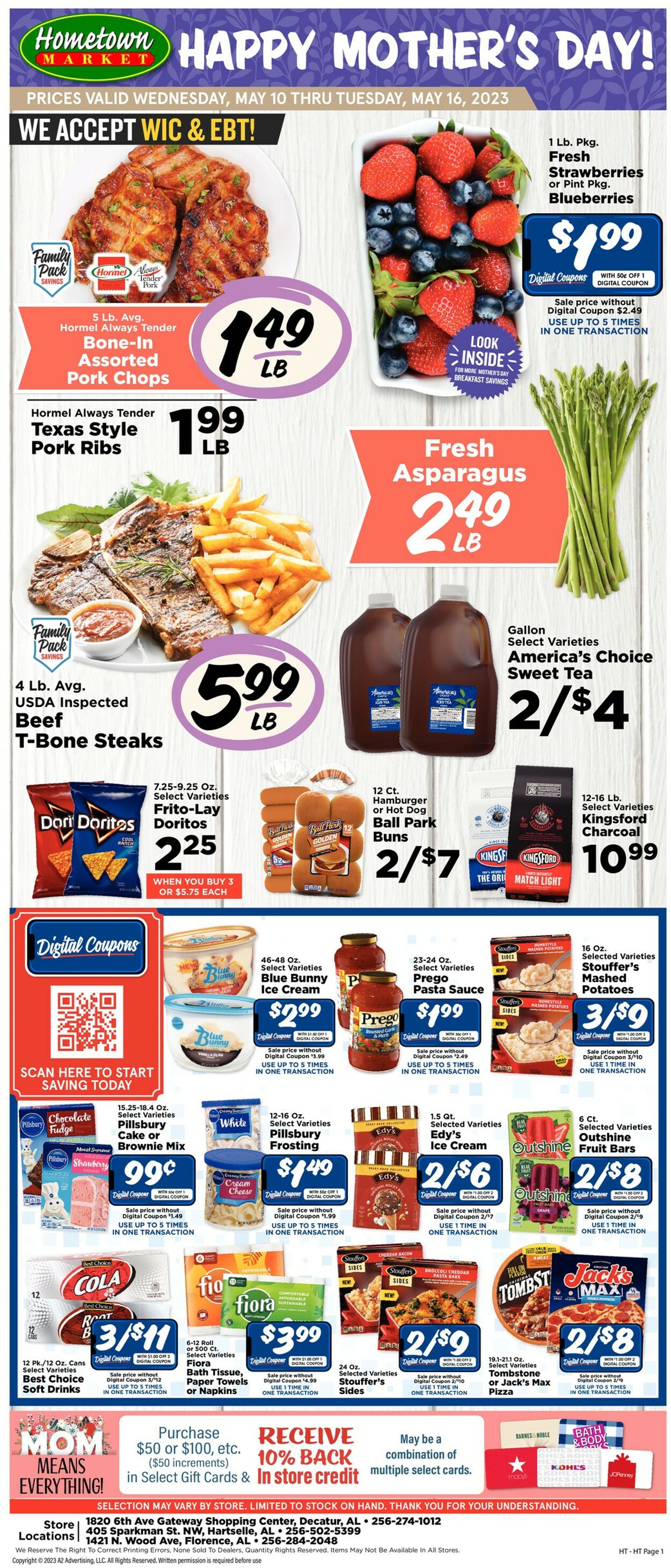 Hometown Market Ad from 05/10/2023