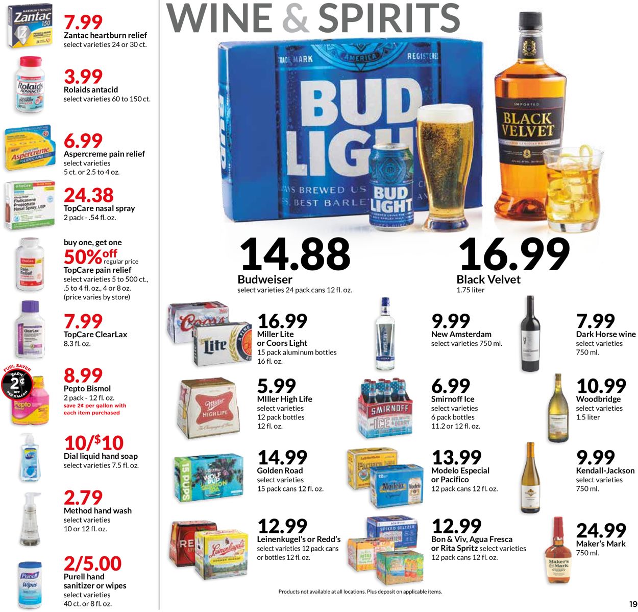 HyVee Ad from 08/21/2019