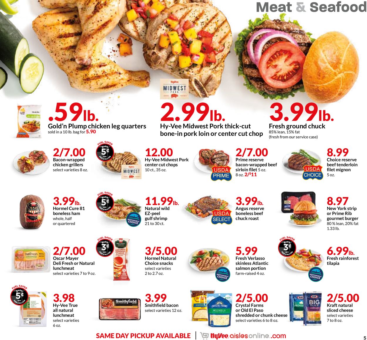 HyVee Ad from 07/08/2020