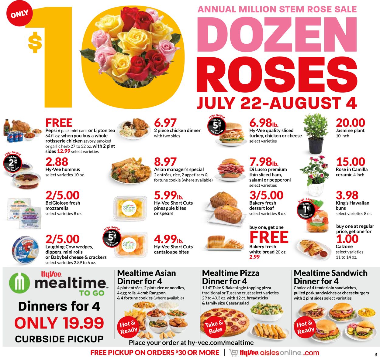 HyVee Ad from 07/22/2020