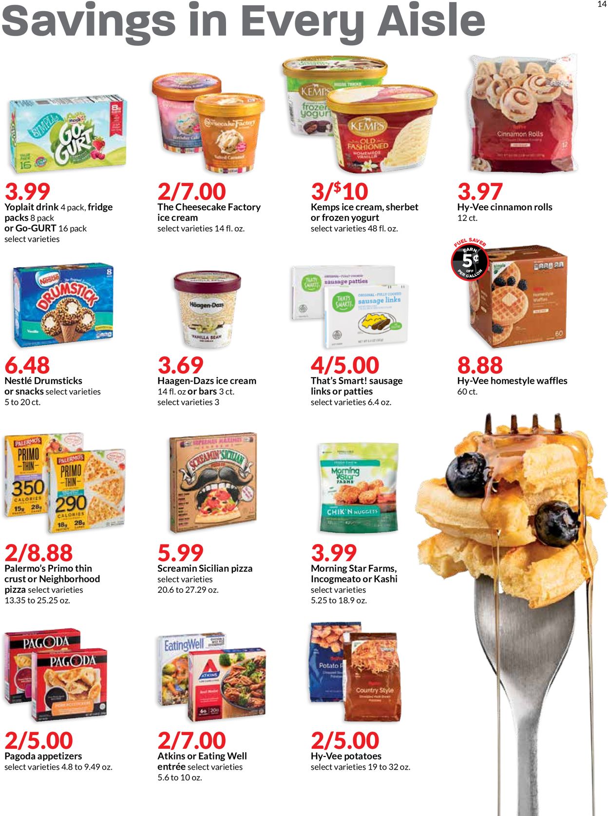 HyVee Ad from 08/05/2020