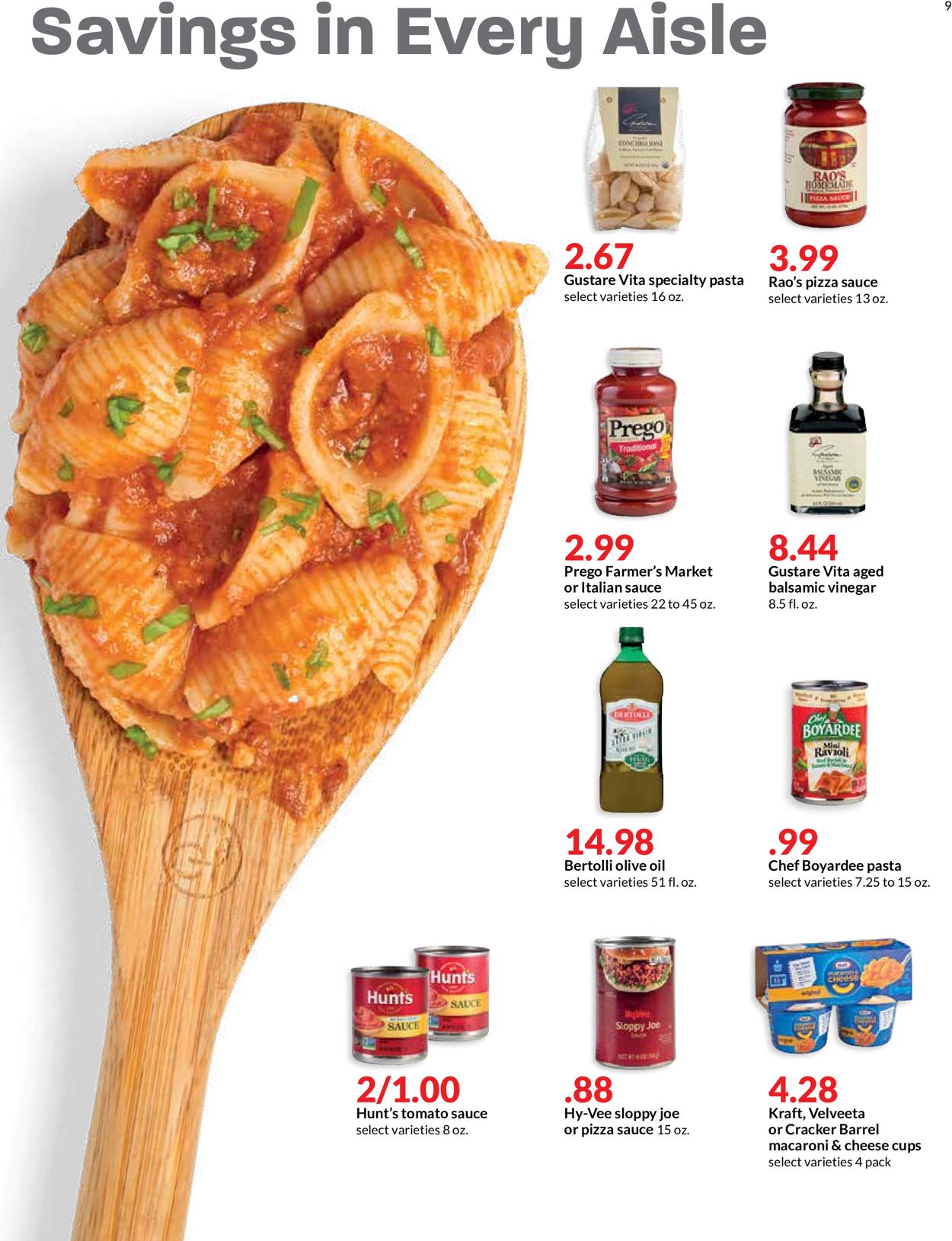 HyVee Ad from 08/12/2020