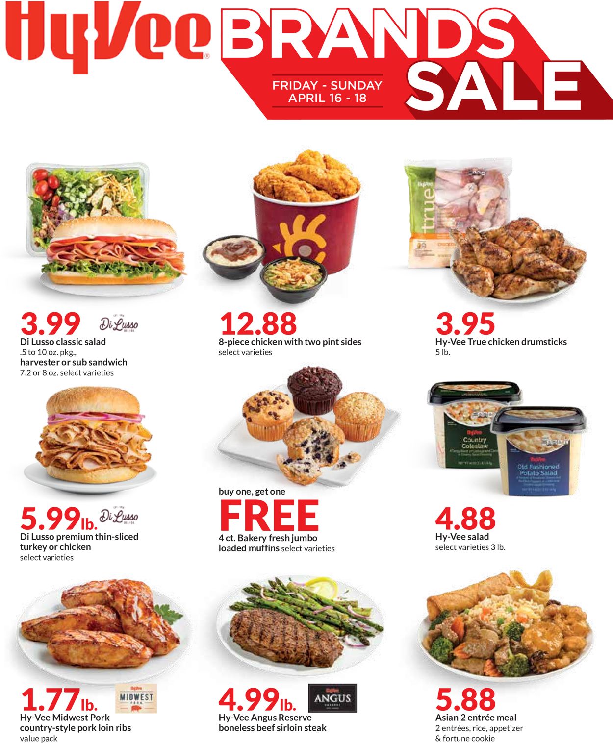 HyVee Ad from 04/16/2021