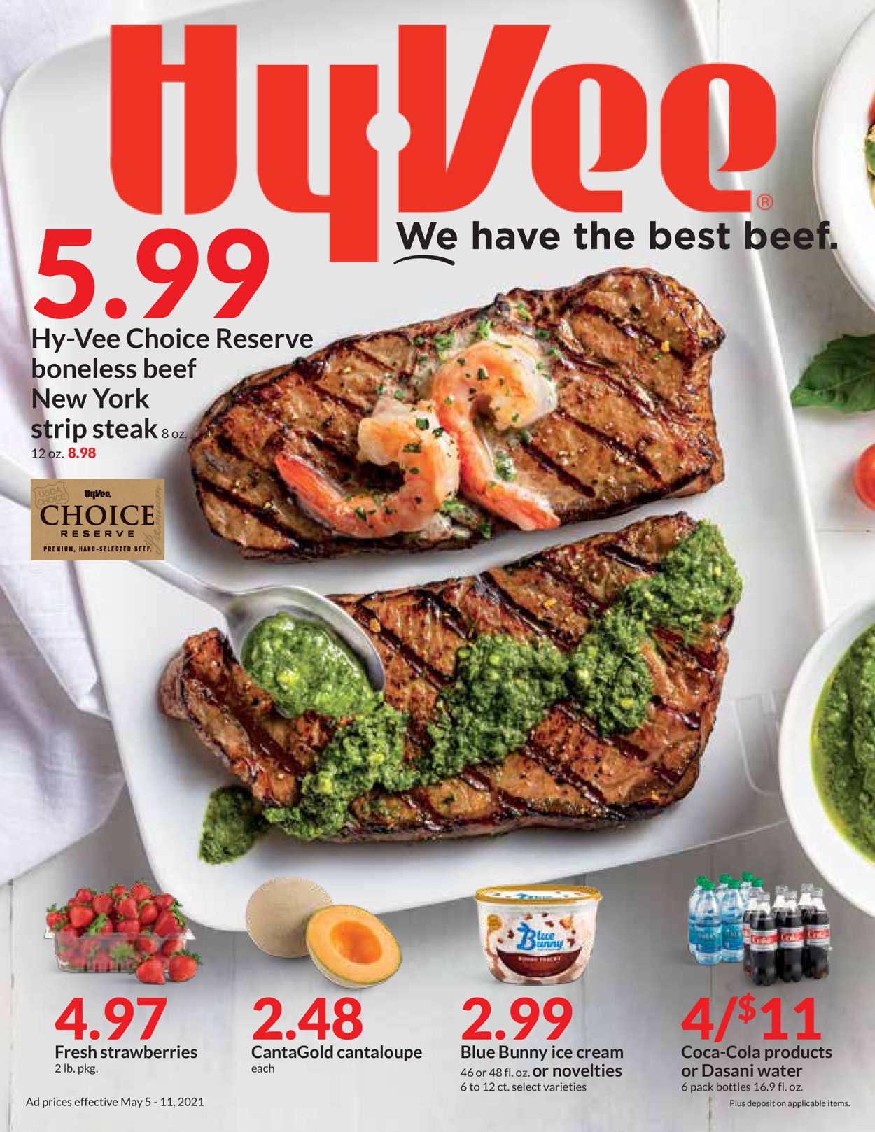 HyVee Ad from 05/05/2021