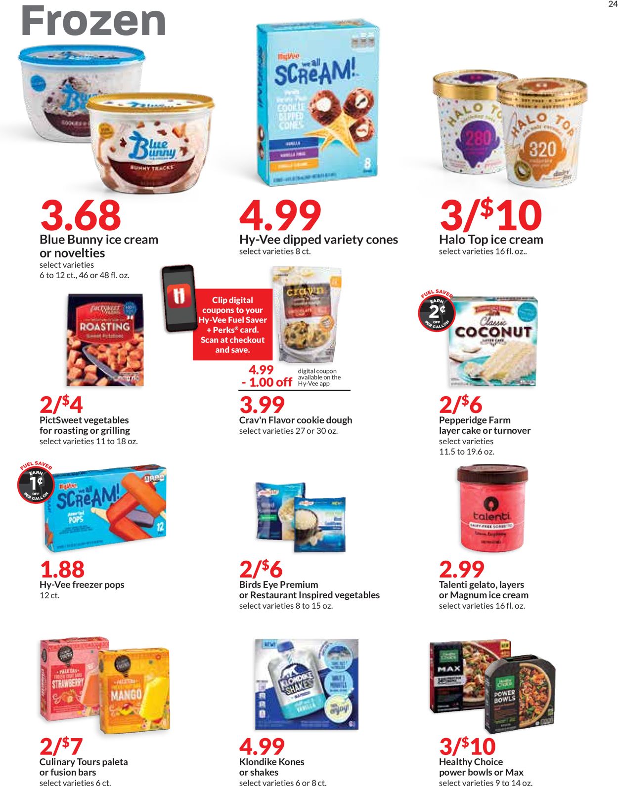 HyVee Ad from 07/21/2021
