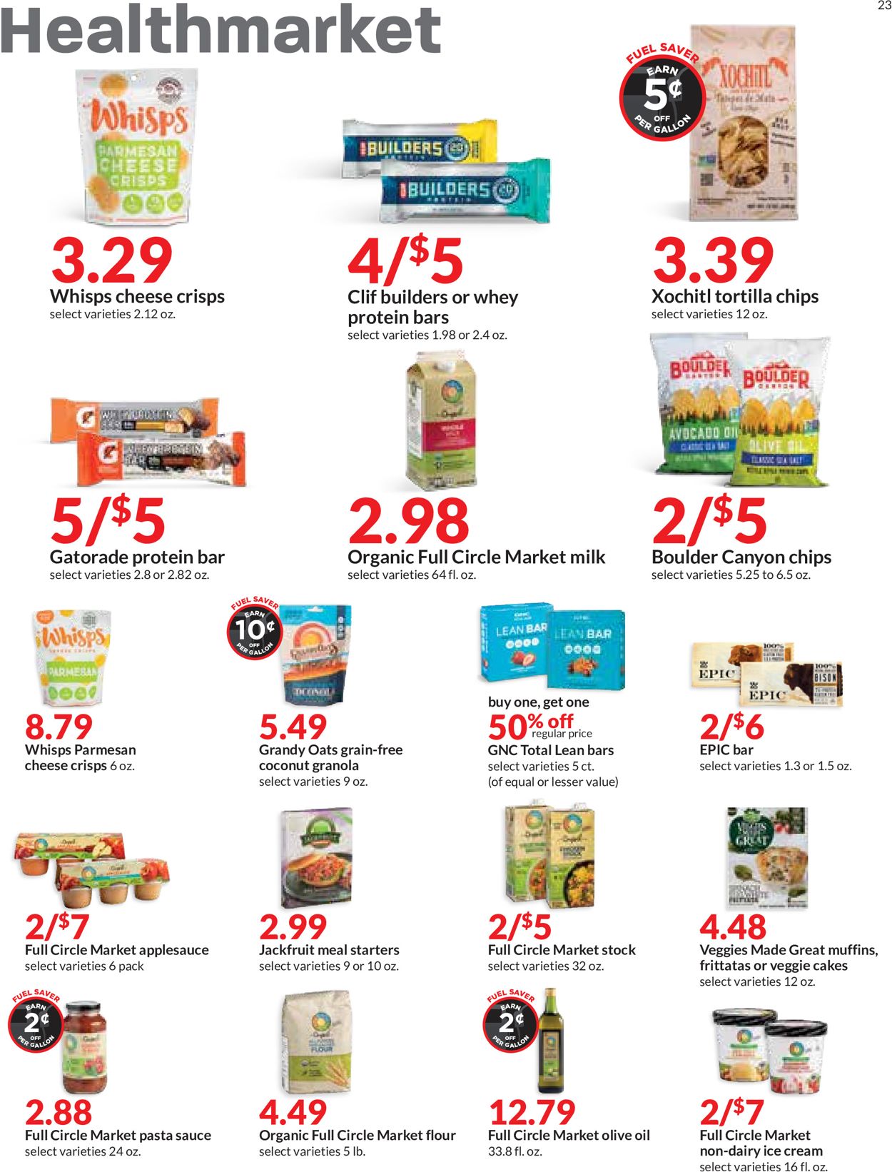 HyVee Ad from 07/28/2021