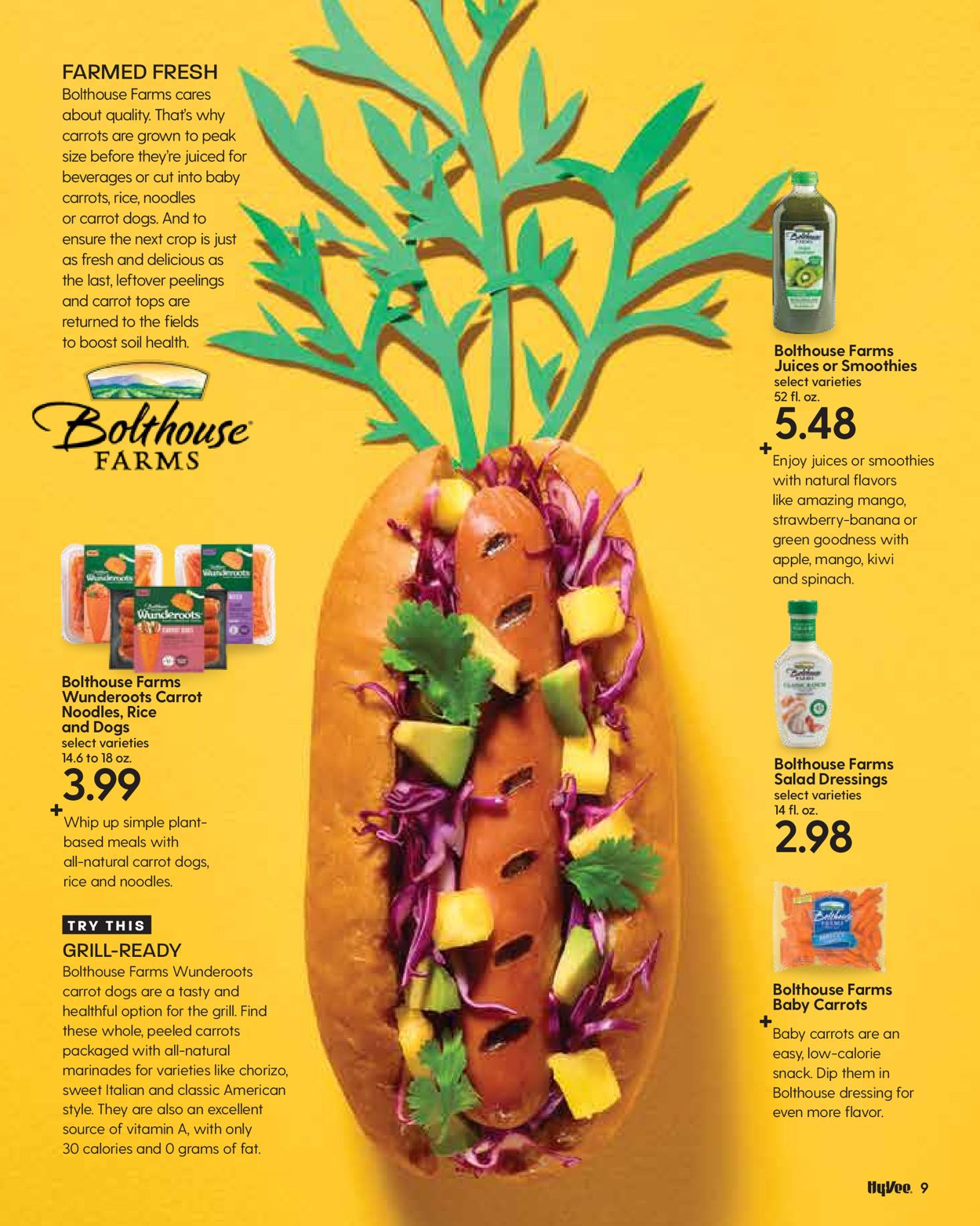 HyVee Ad from 08/01/2021
