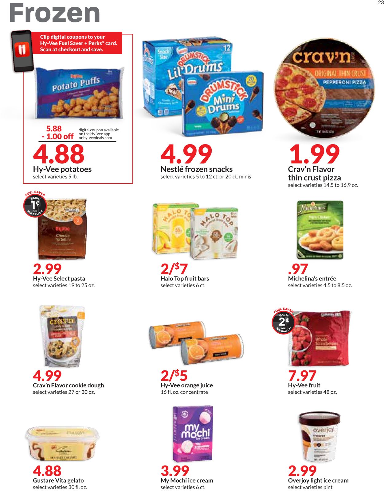 HyVee Ad from 08/11/2021