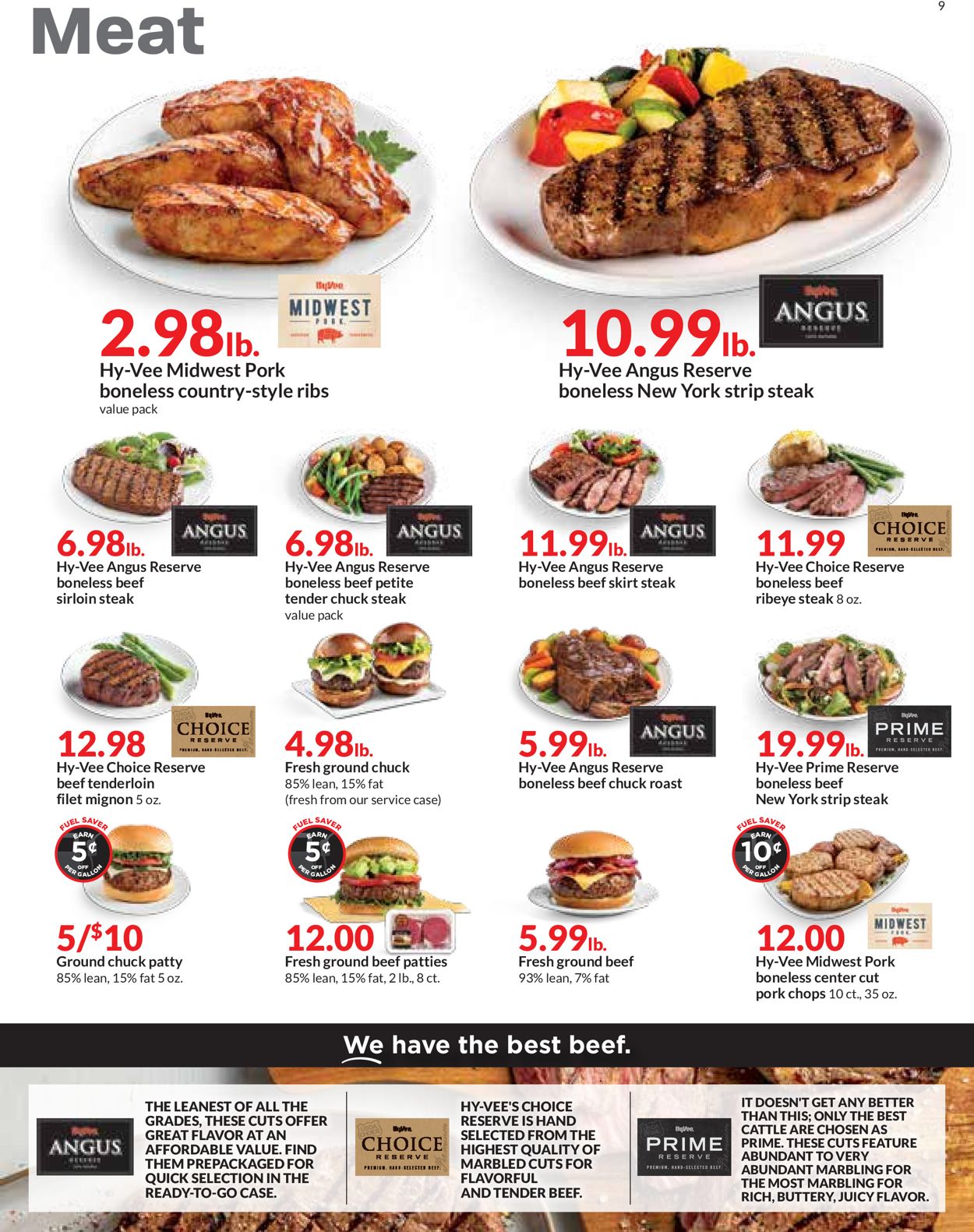 HyVee Ad from 09/01/2021