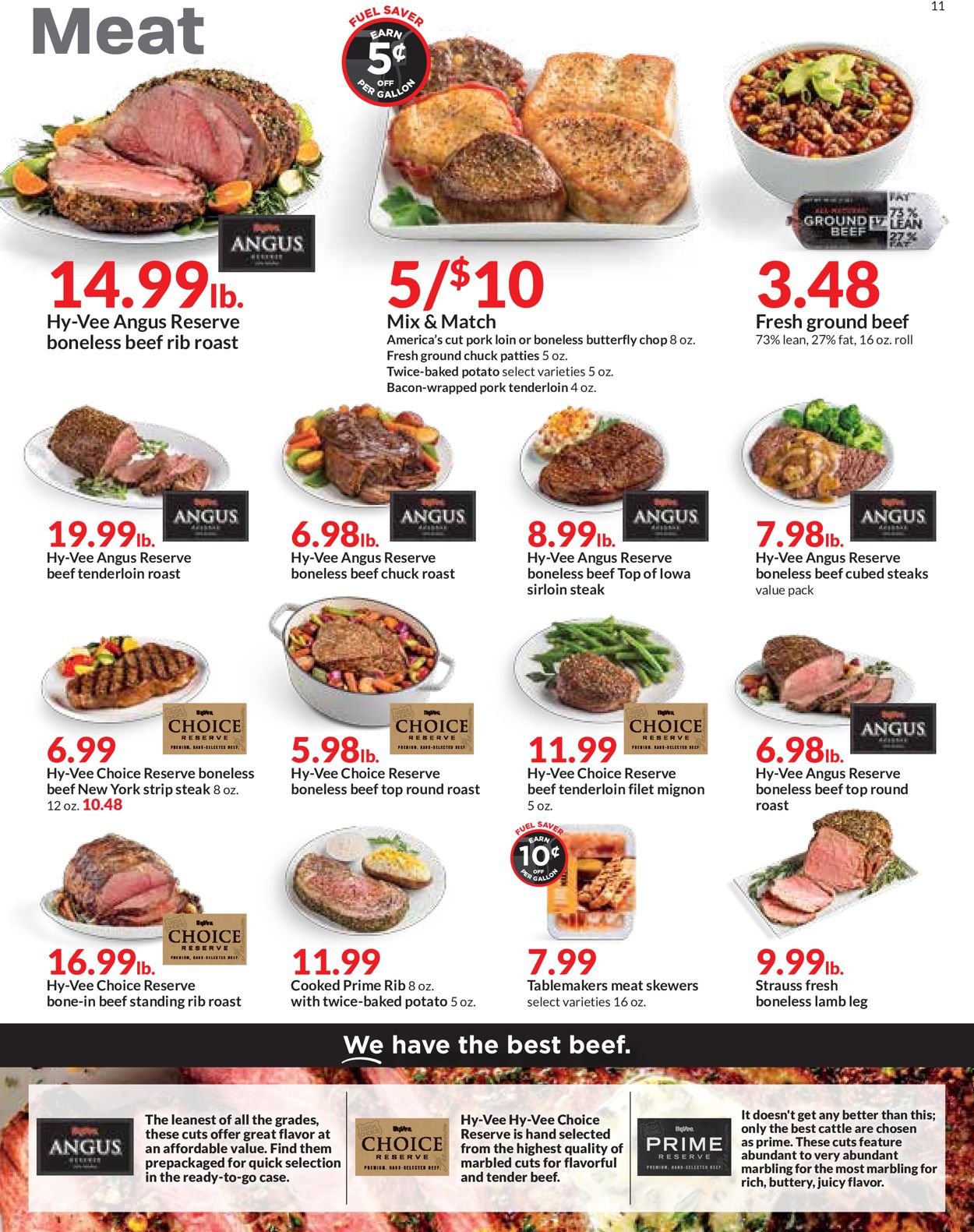 HyVee Ad from 11/17/2021