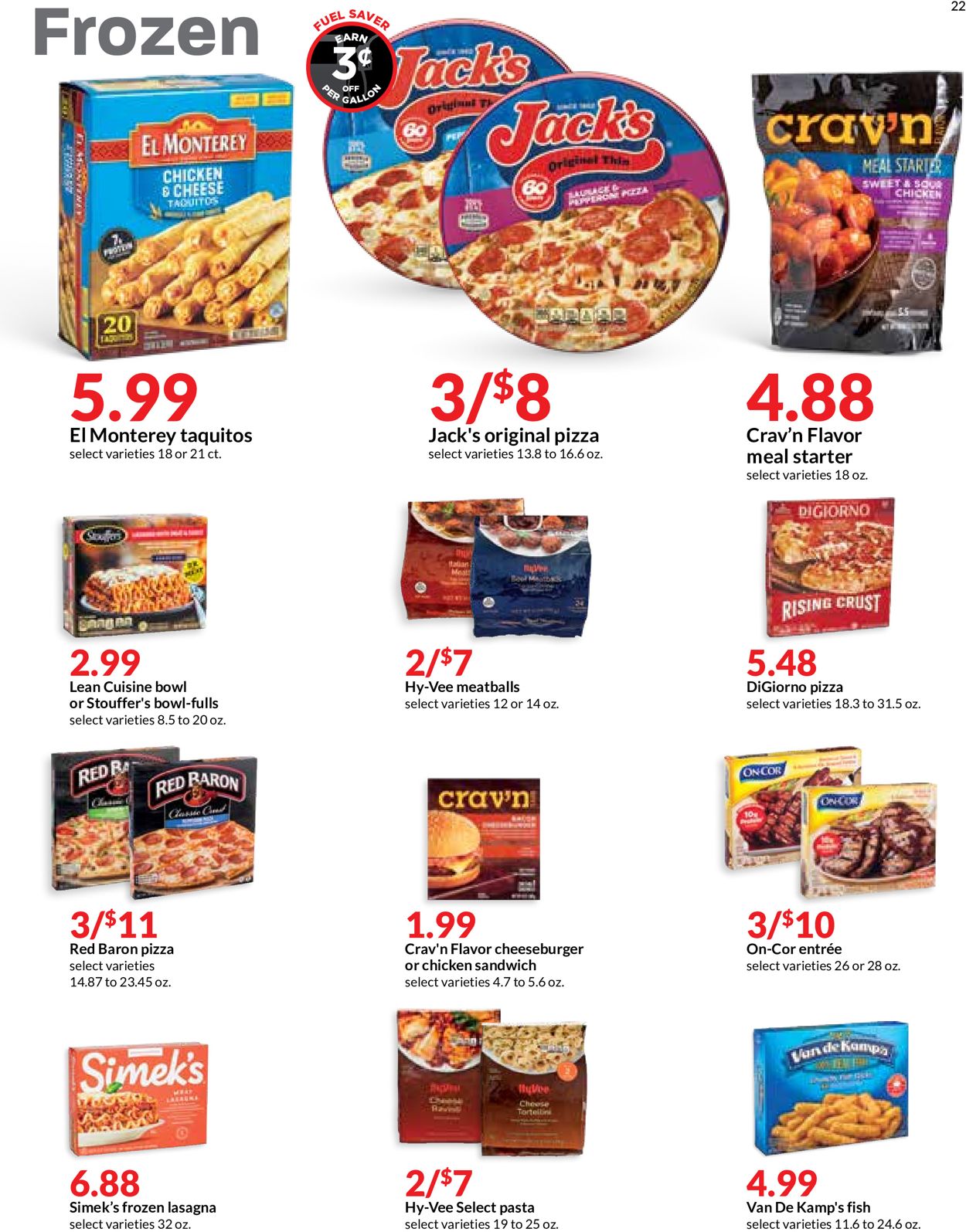 HyVee Ad from 12/29/2021