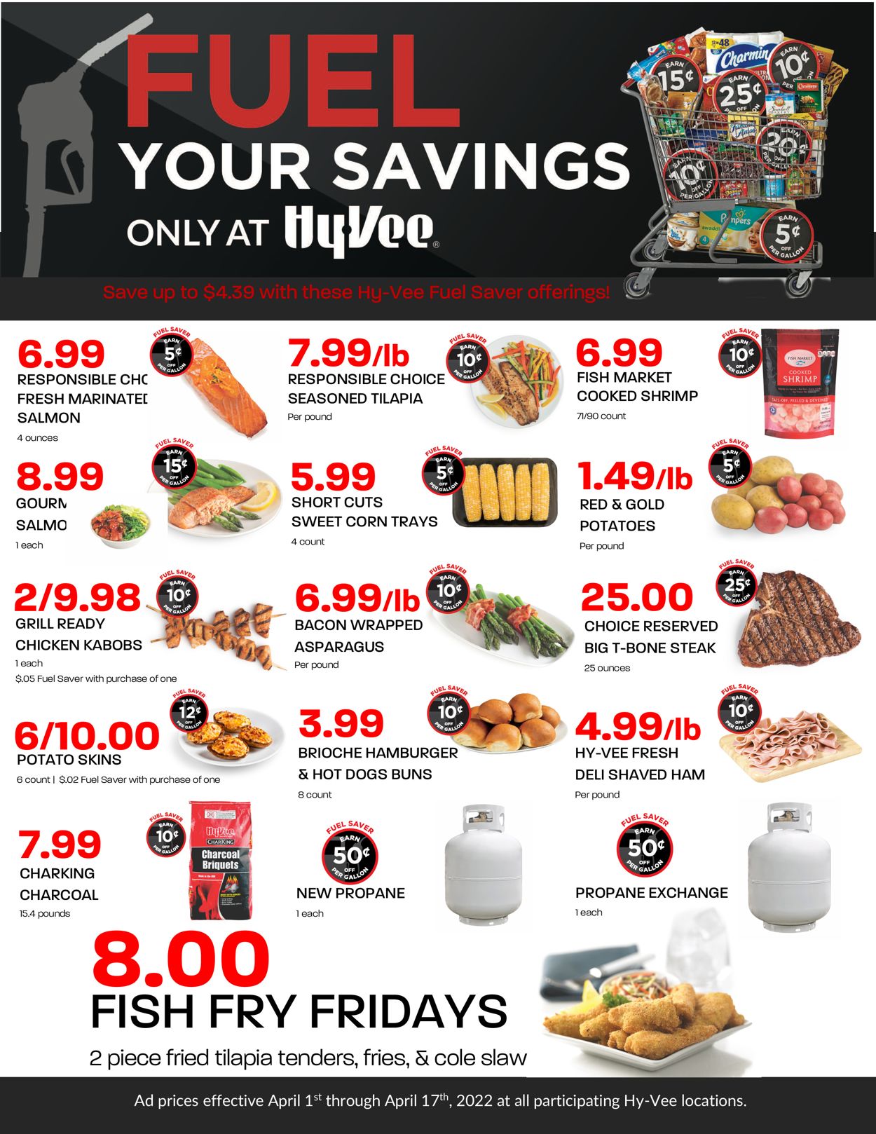 HyVee Ad from 04/01/2022