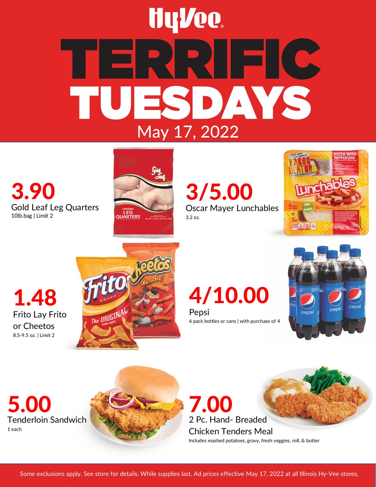 HyVee Ad from 05/17/2022