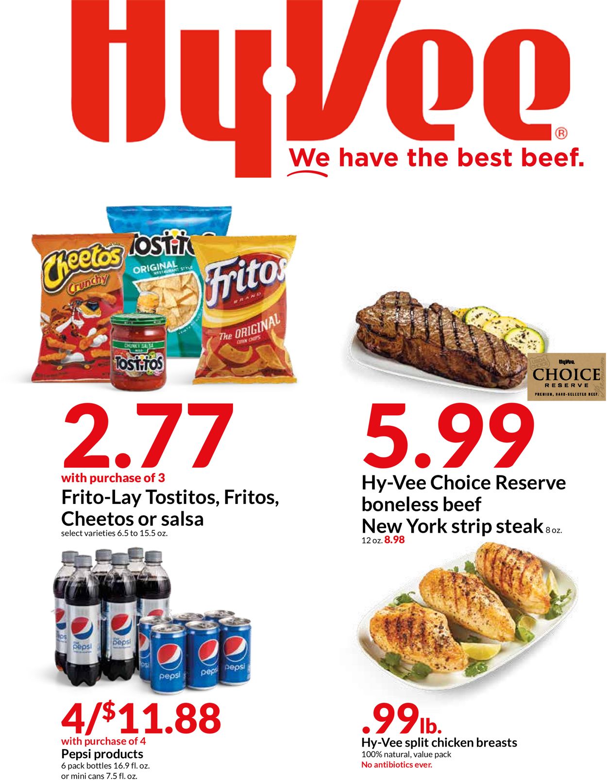 HyVee Ad from 05/18/2022