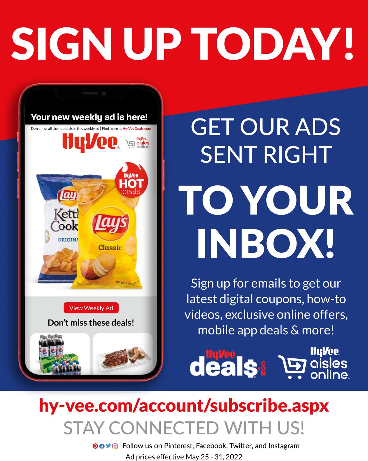HyVee Ad from 05/25/2022