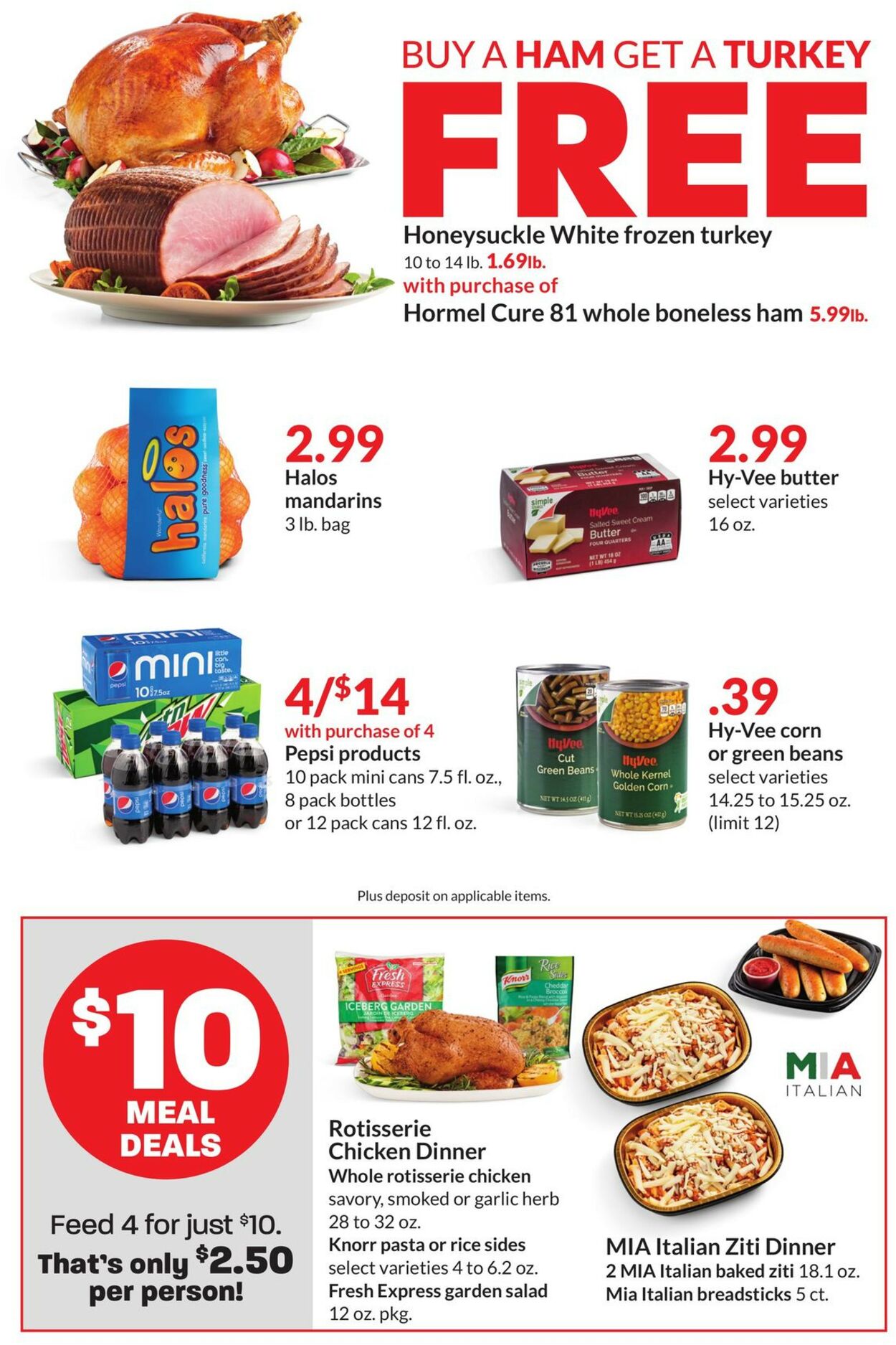 HyVee Ad from 11/18/2022