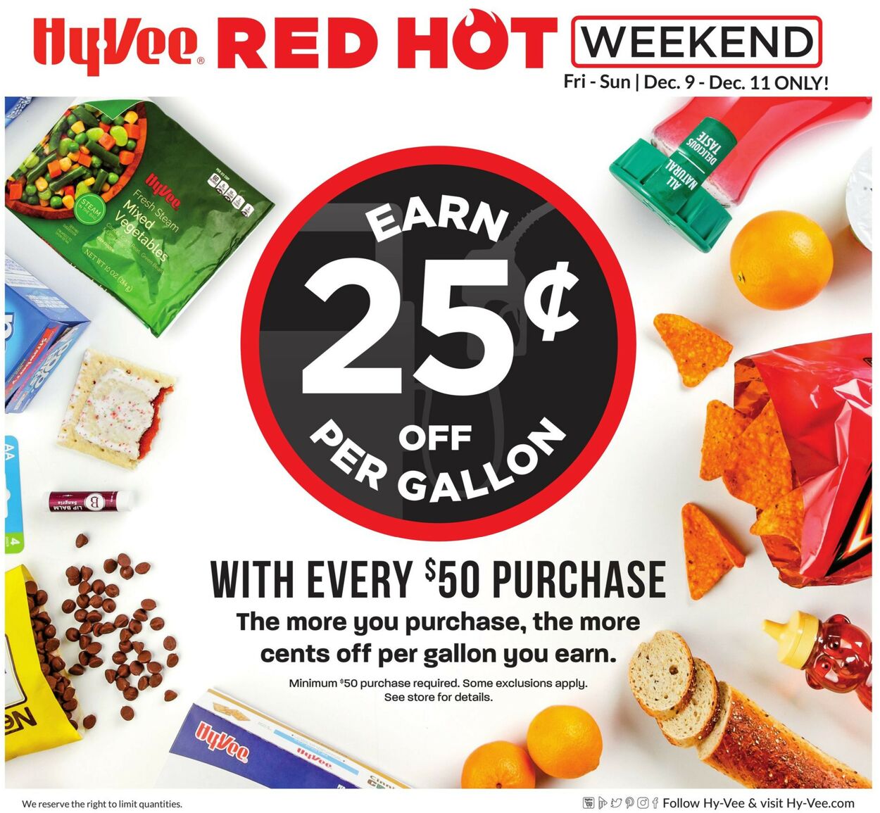 HyVee Ad from 12/07/2022