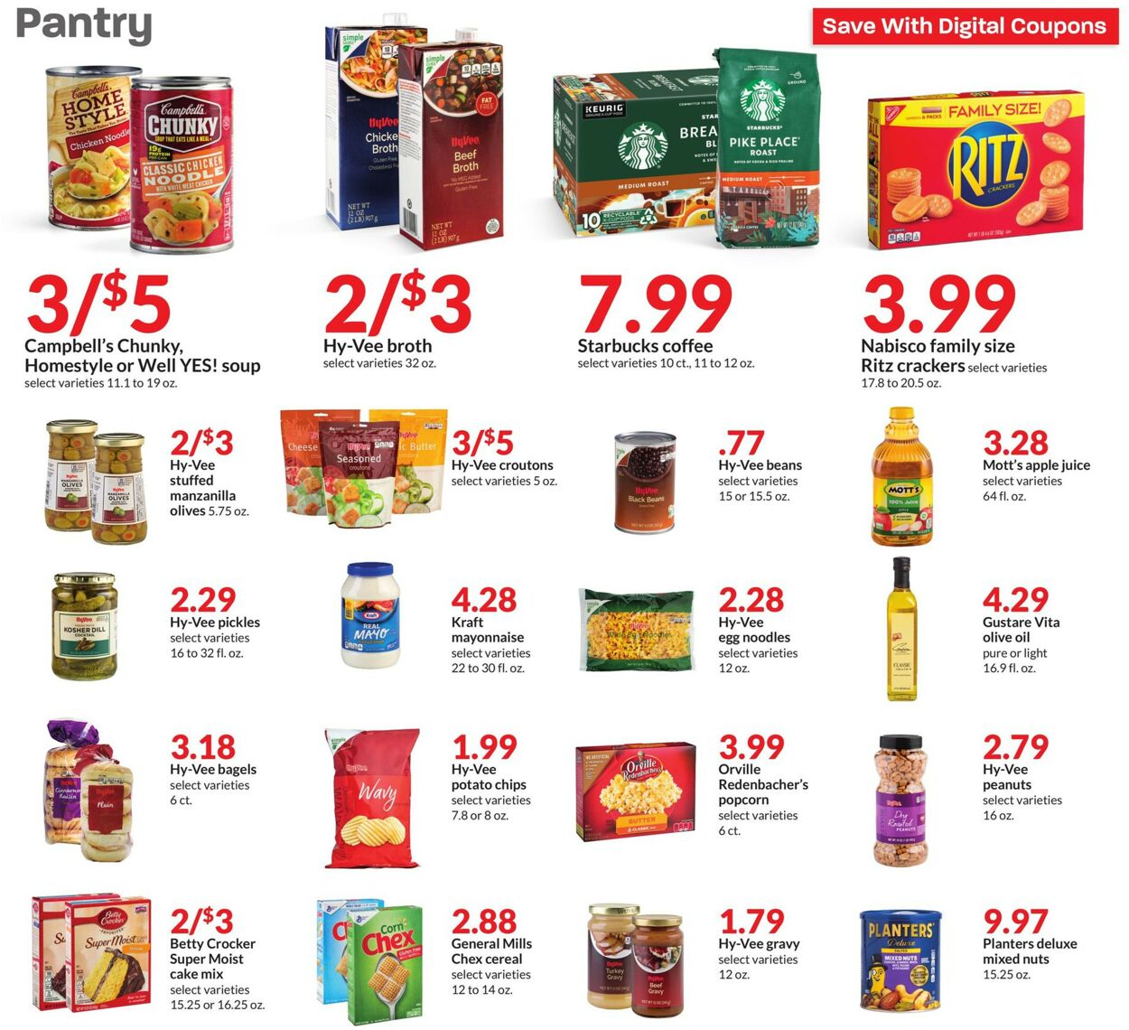 HyVee Ad from 12/21/2022