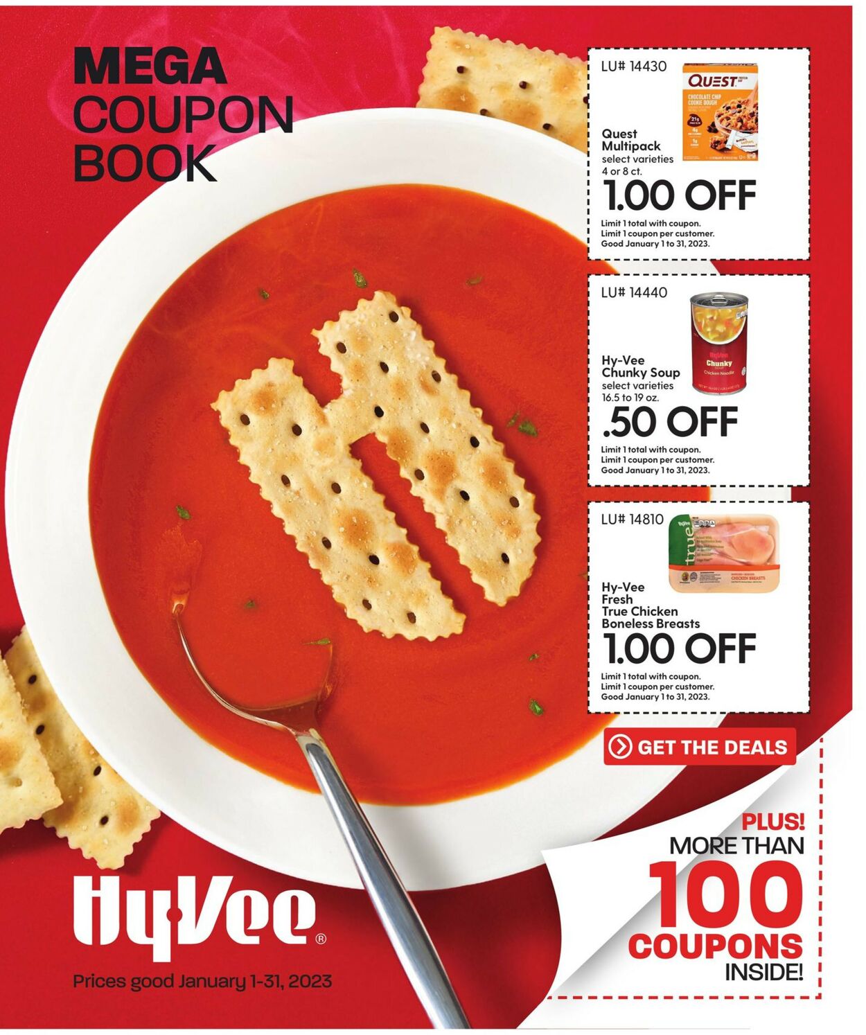 HyVee Ad from 01/01/2023