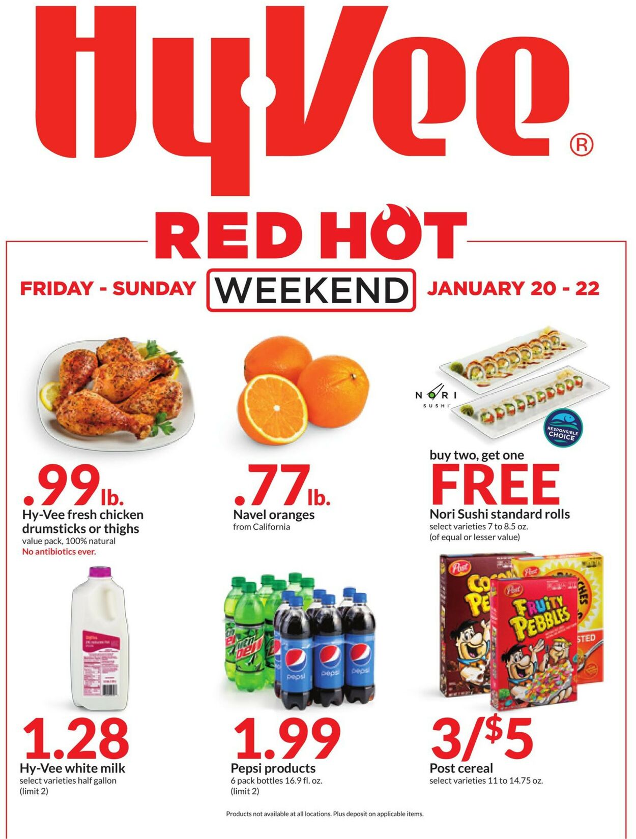 HyVee Ad from 01/20/2023