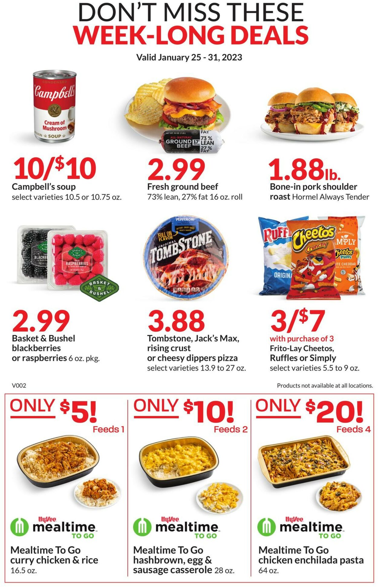 HyVee Ad from 01/27/2023