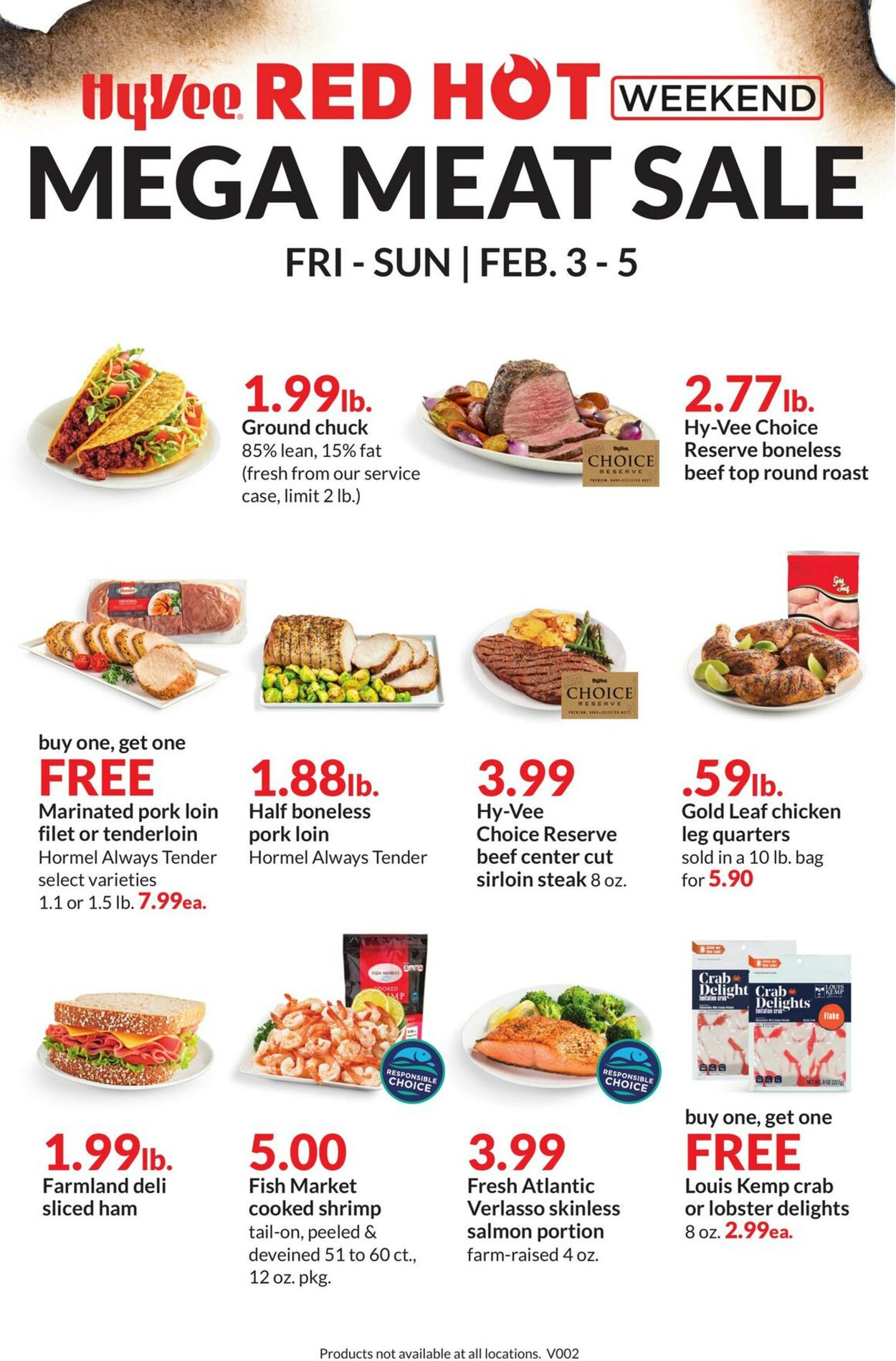 HyVee Ad from 02/03/2023