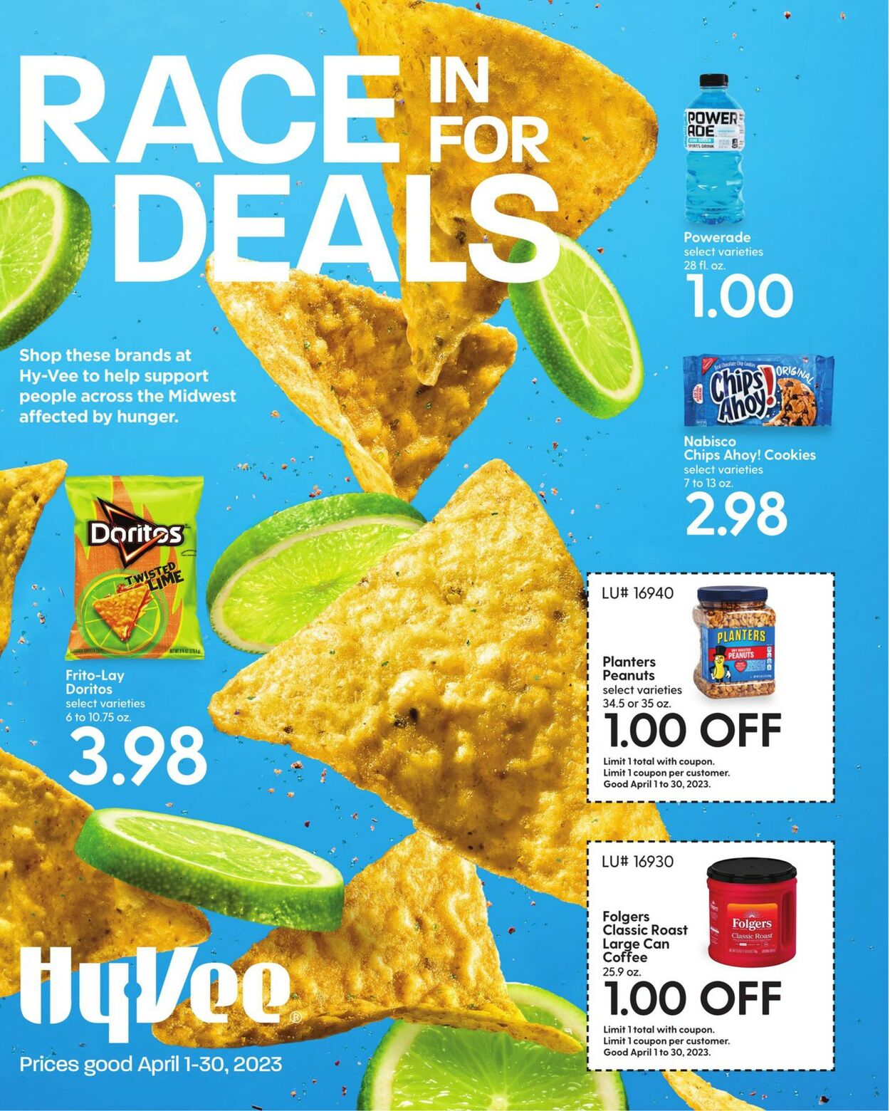 HyVee Ad from 04/01/2023
