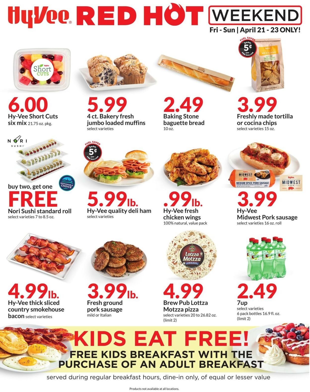 HyVee Ad from 04/21/2023
