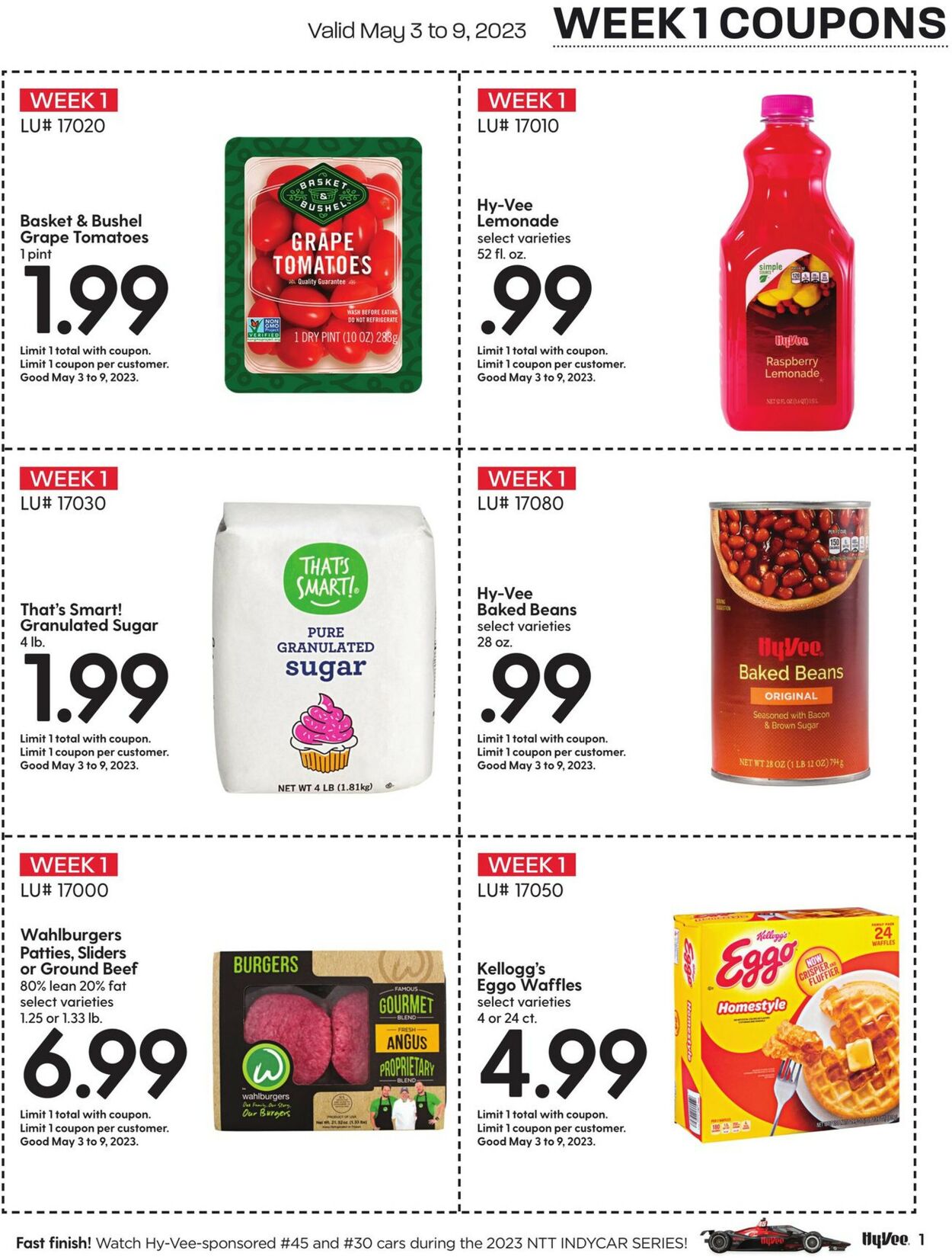 HyVee Ad from 05/01/2023