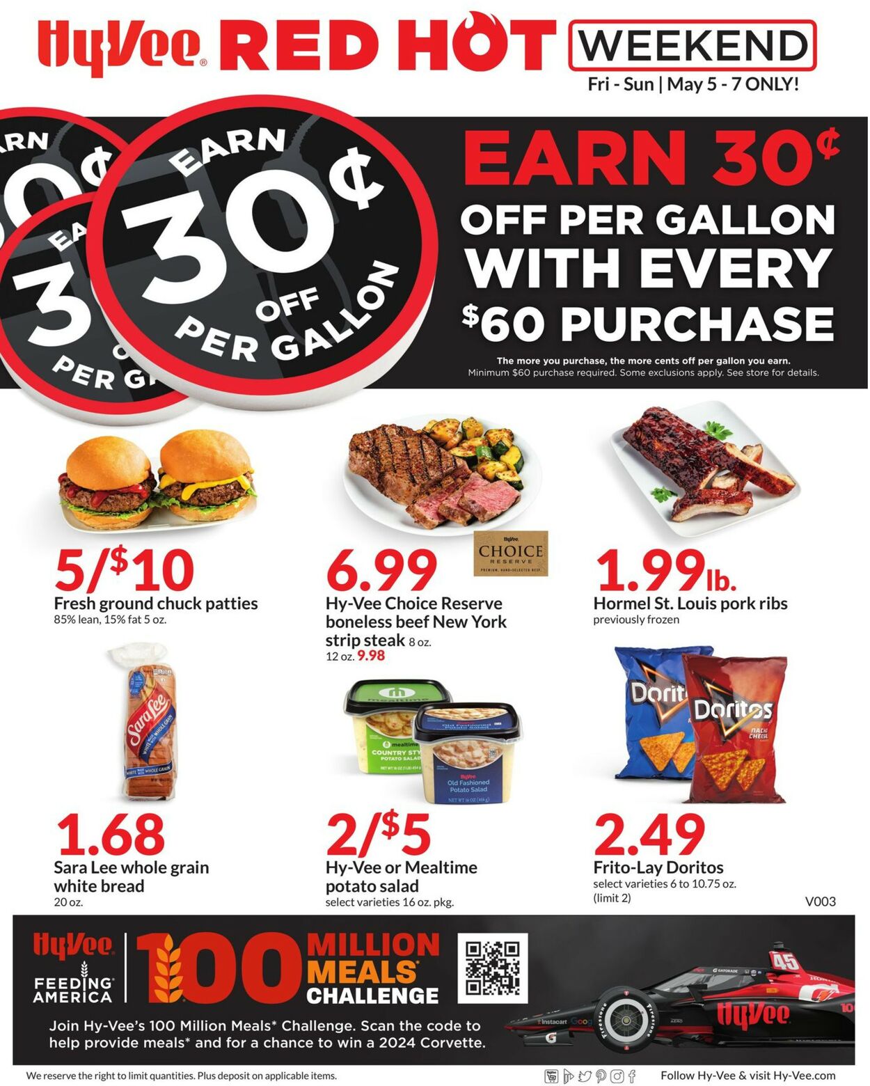 HyVee Ad from 05/05/2023