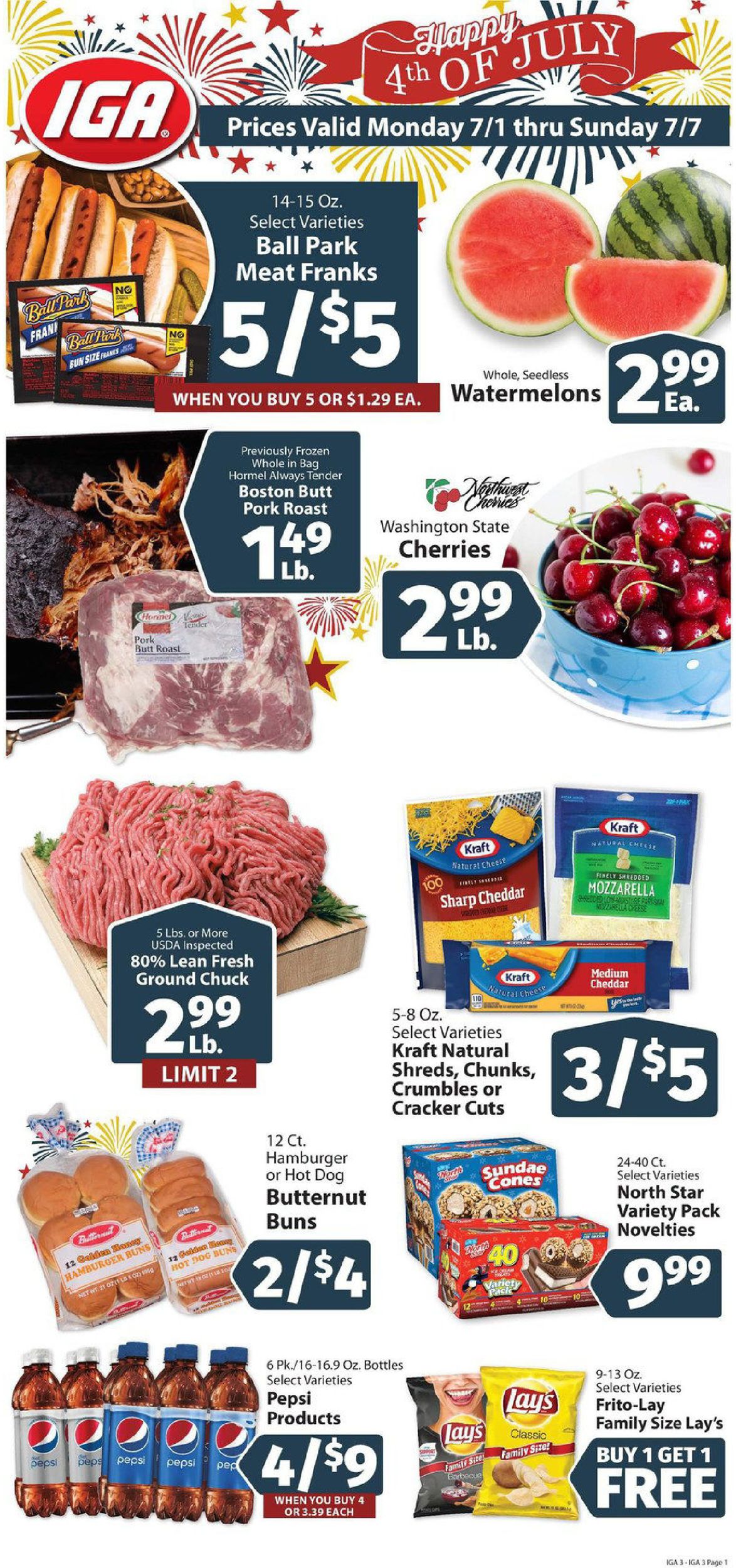 IGA Ad from 07/01/2019