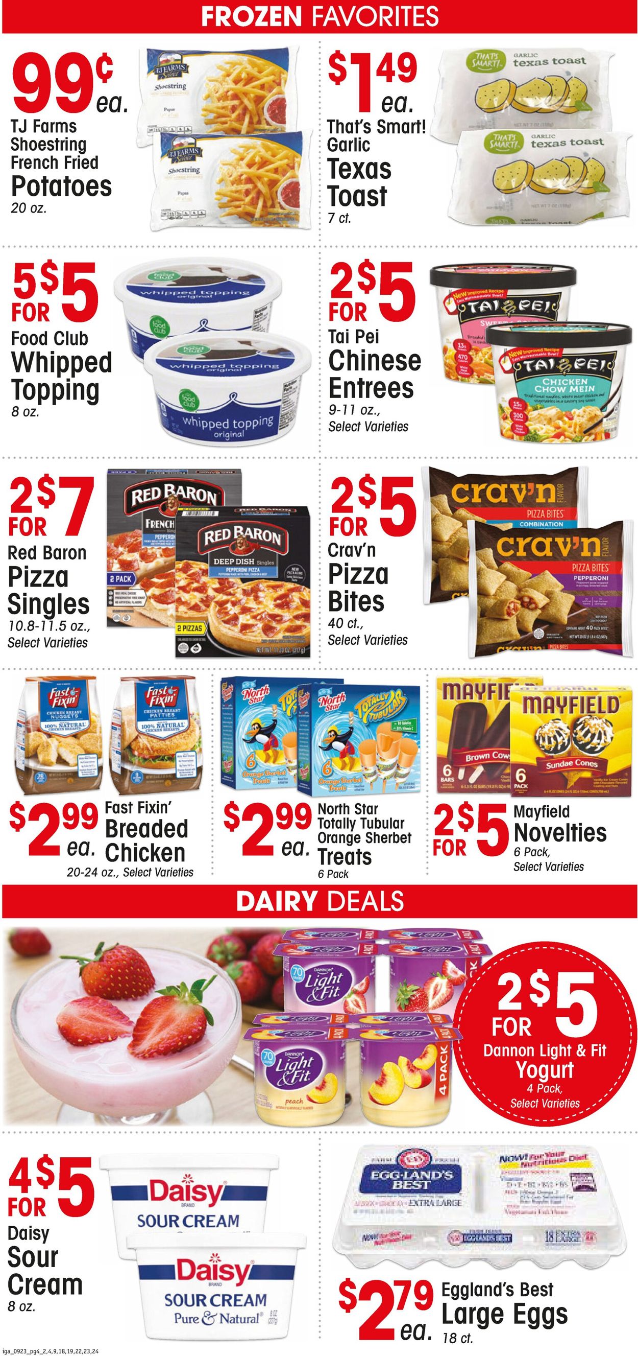 IGA Ad from 09/23/2020