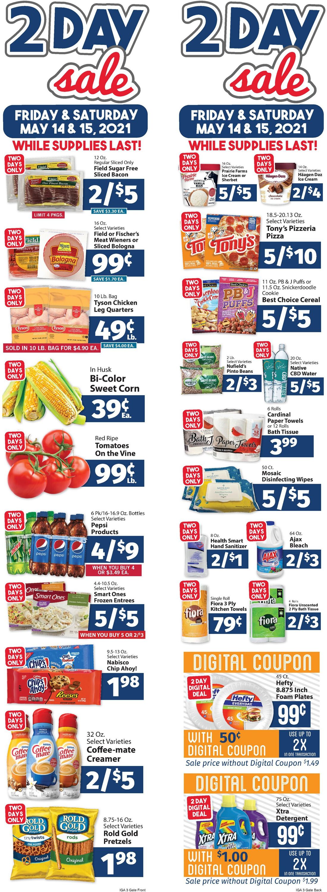 IGA Ad from 05/12/2021
