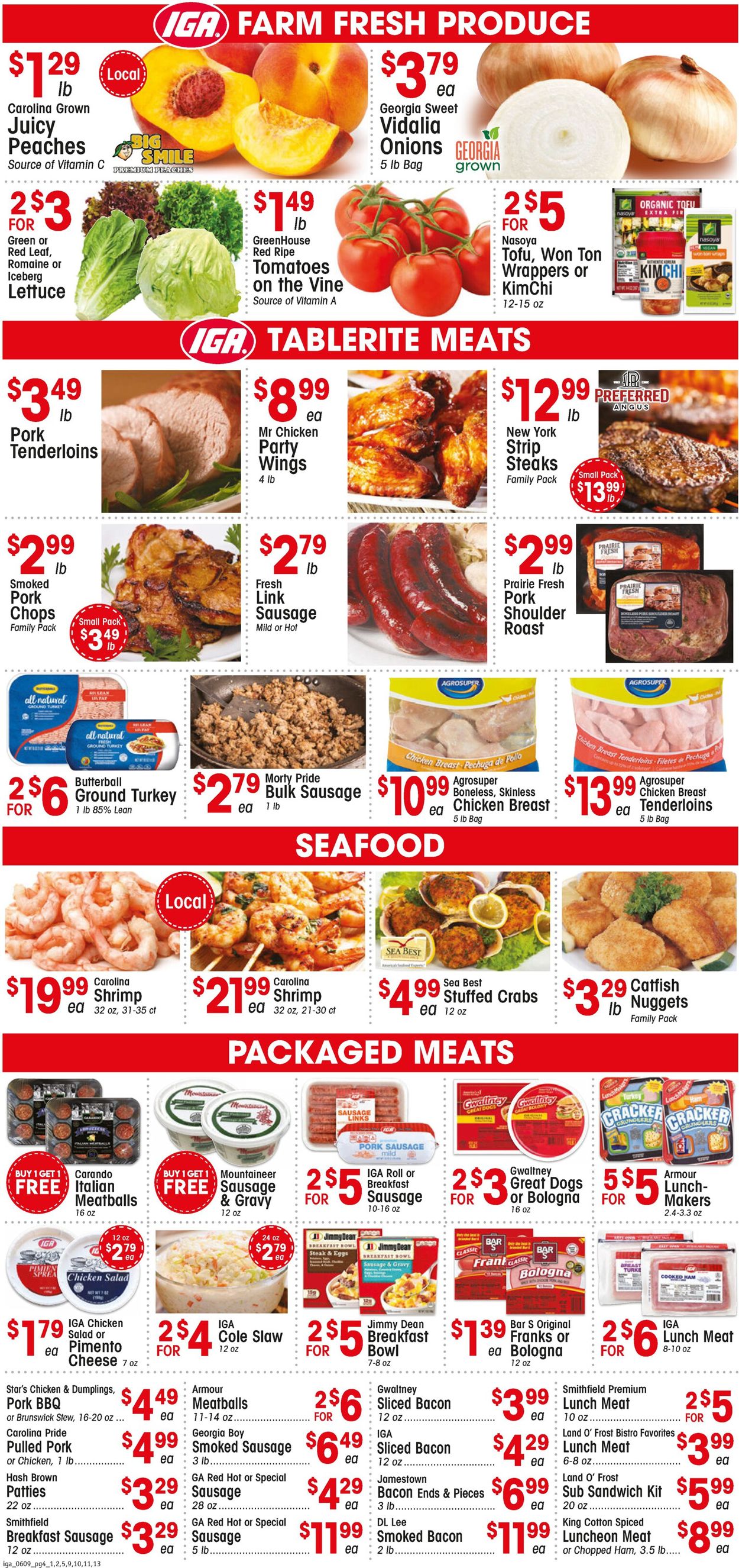 IGA Ad from 06/09/2021