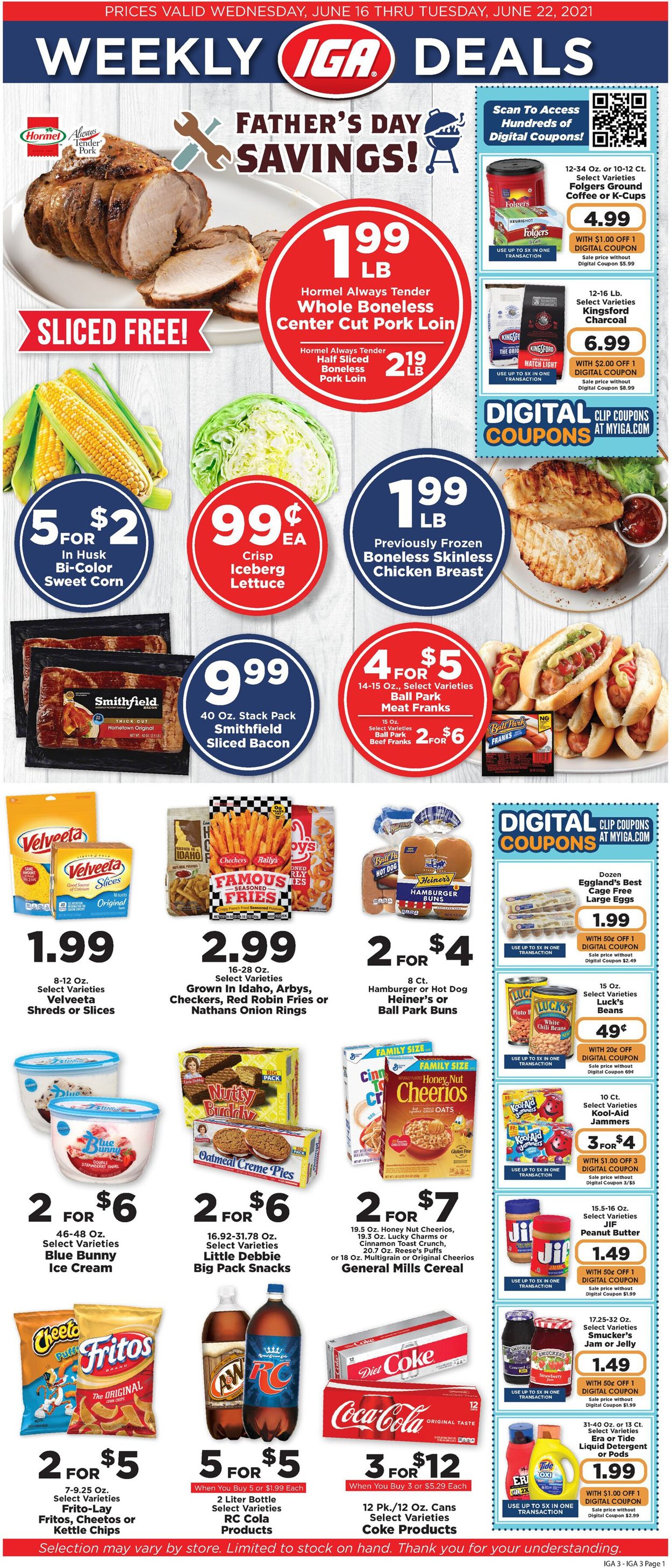 IGA Ad from 06/16/2021