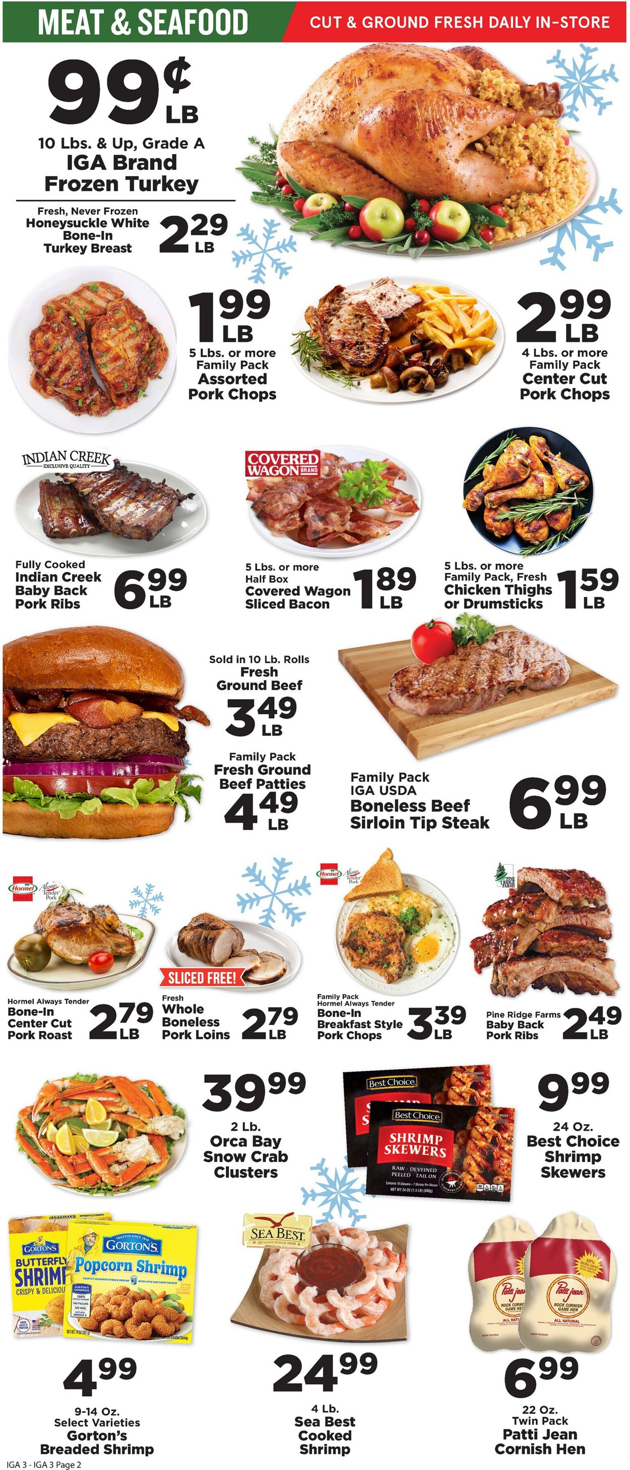 IGA Ad from 12/15/2021