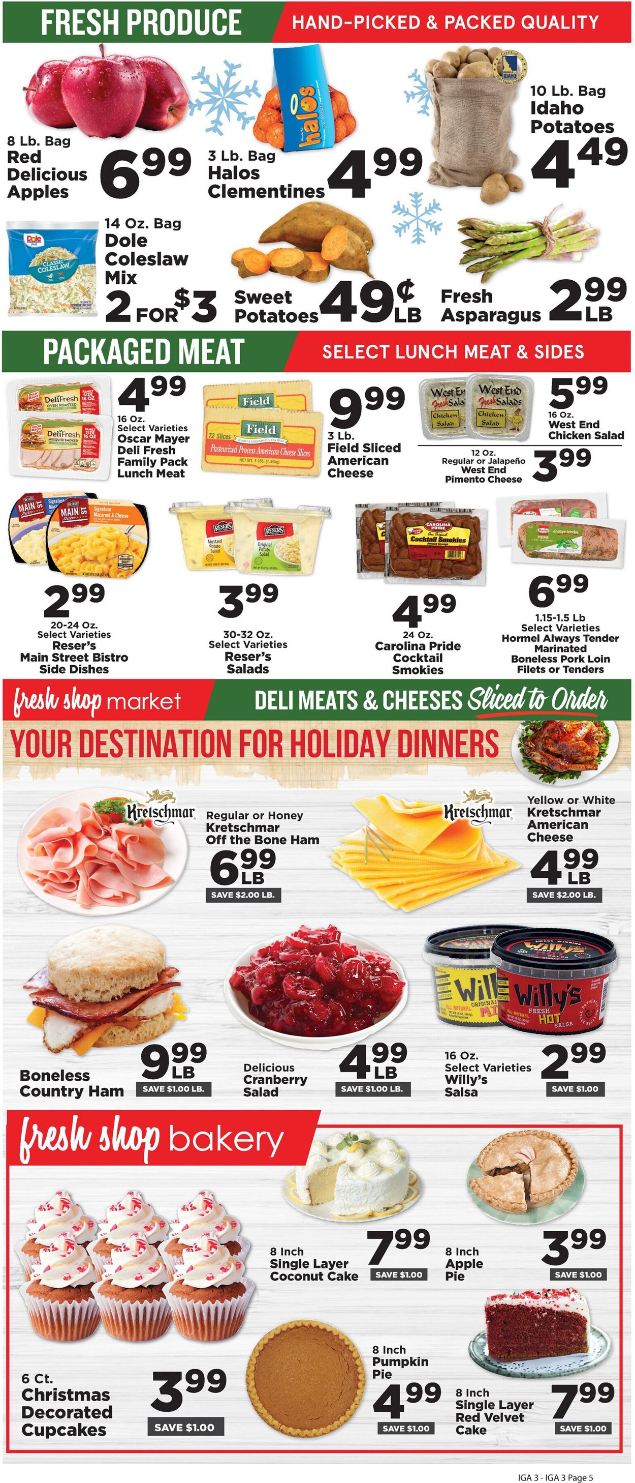 IGA Ad from 12/15/2021