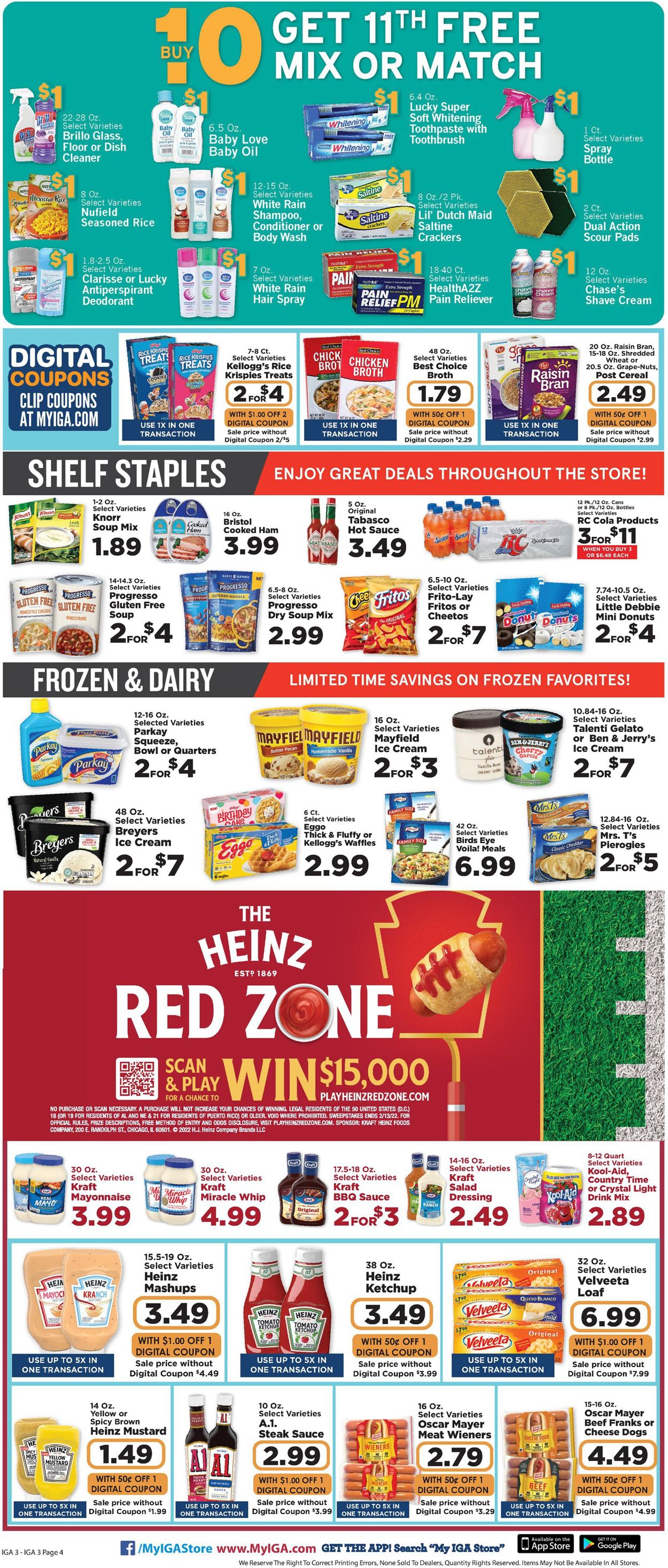 IGA Ad from 01/26/2022