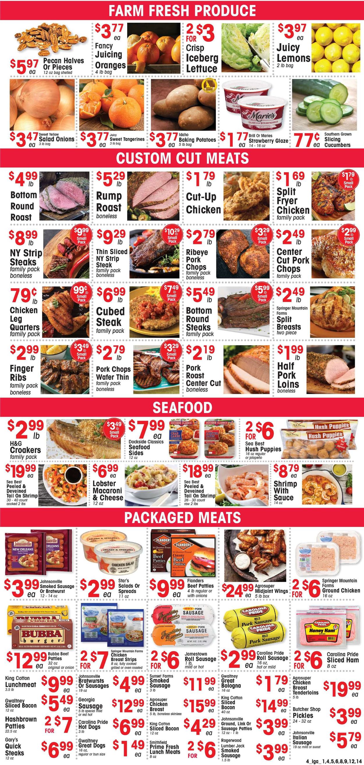 IGA Ad from 02/16/2022