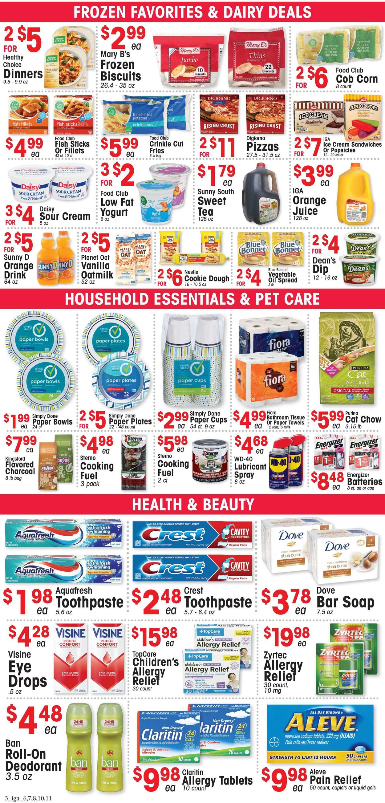 IGA Ad from 03/30/2022
