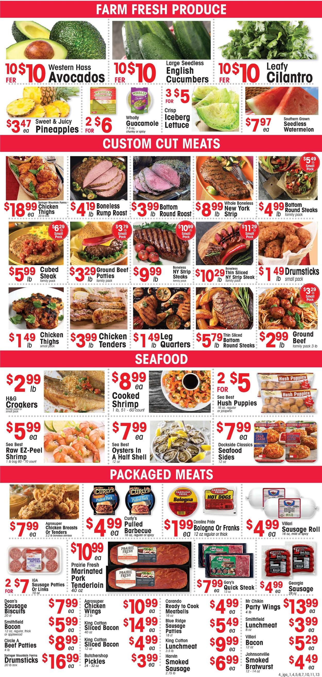 IGA Ad from 04/27/2022