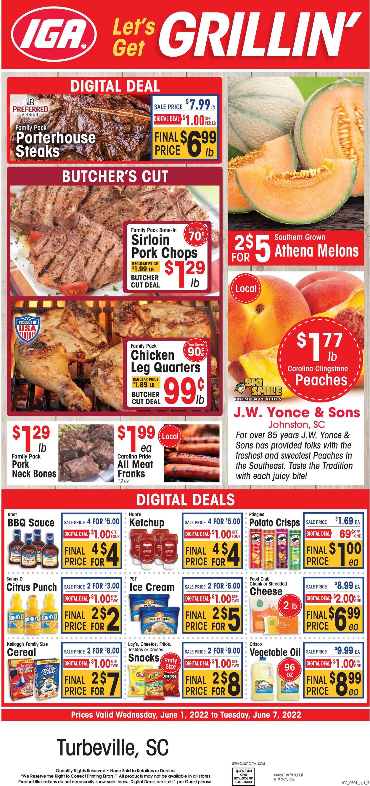 IGA Ad from 06/01/2022