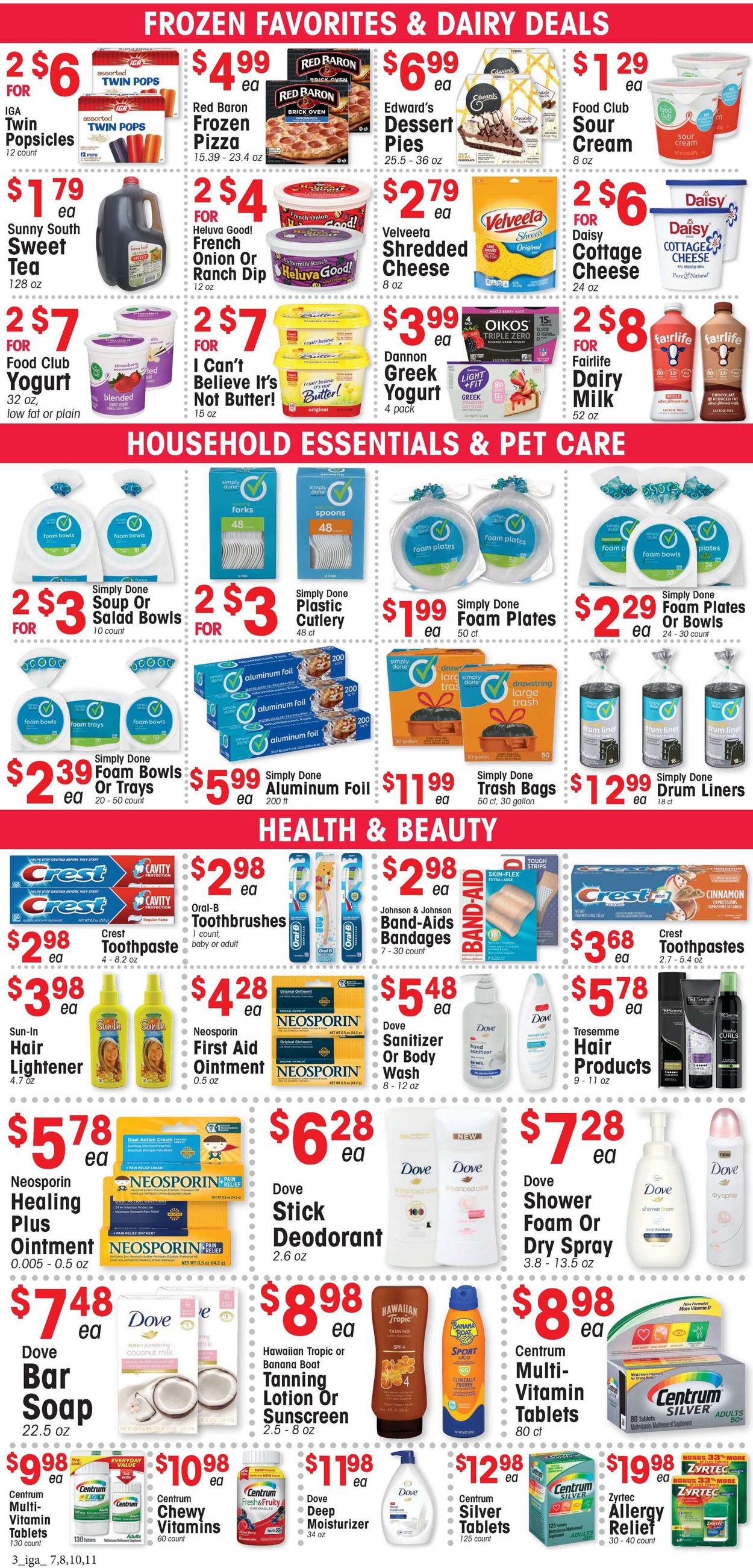 IGA Ad from 06/01/2022