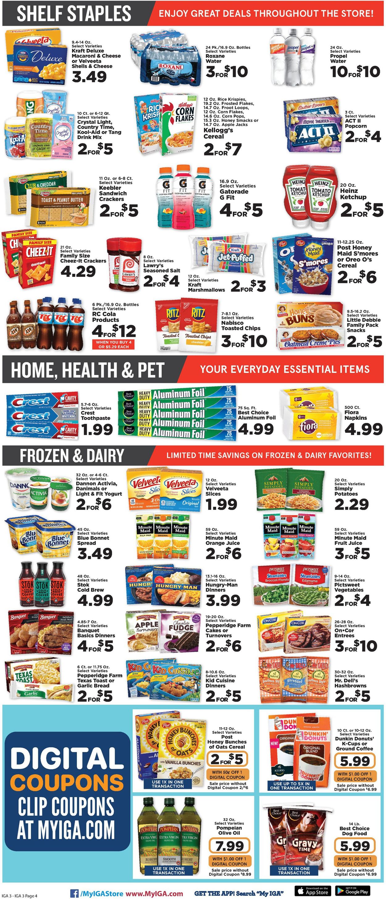 IGA Ad from 07/13/2022