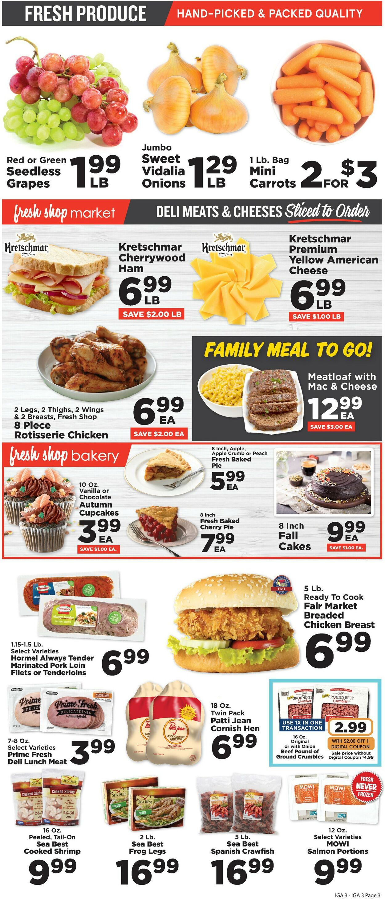 IGA Ad from 09/14/2022
