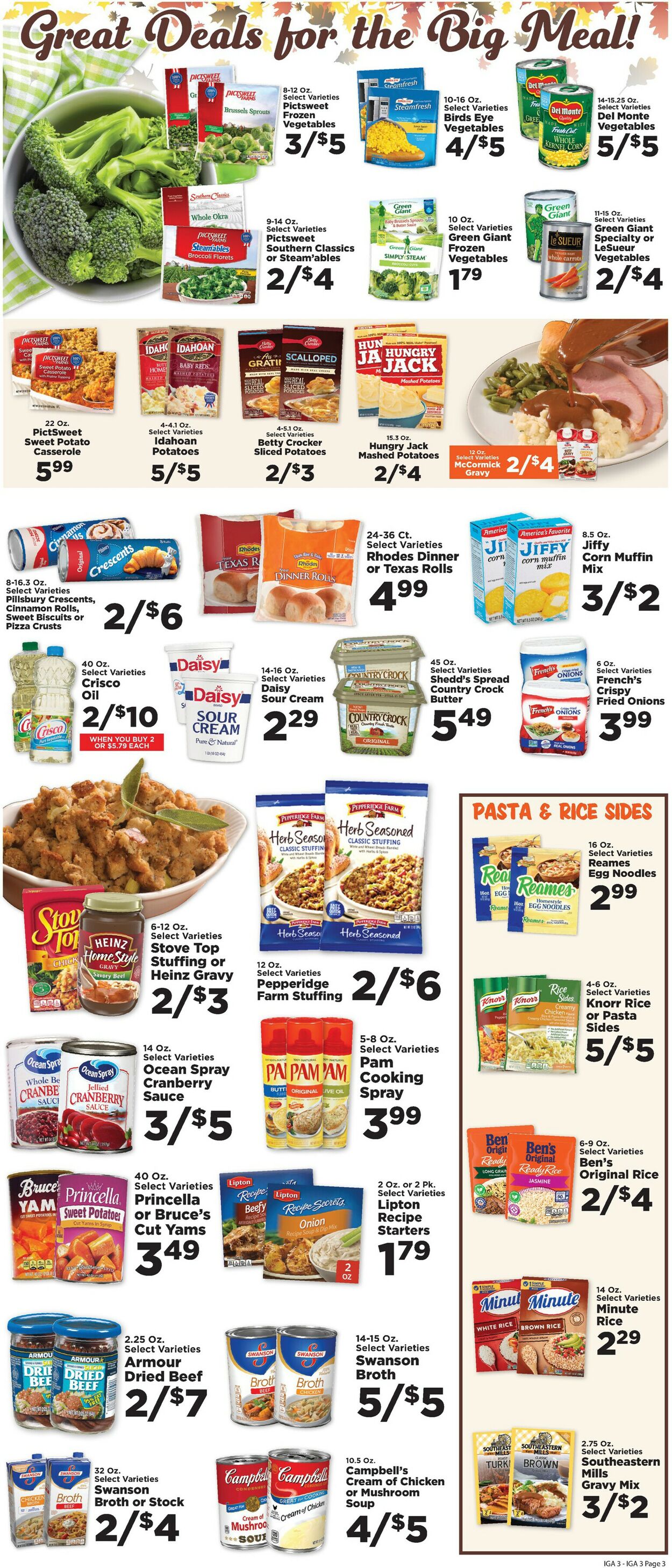 IGA Ad from 11/16/2022