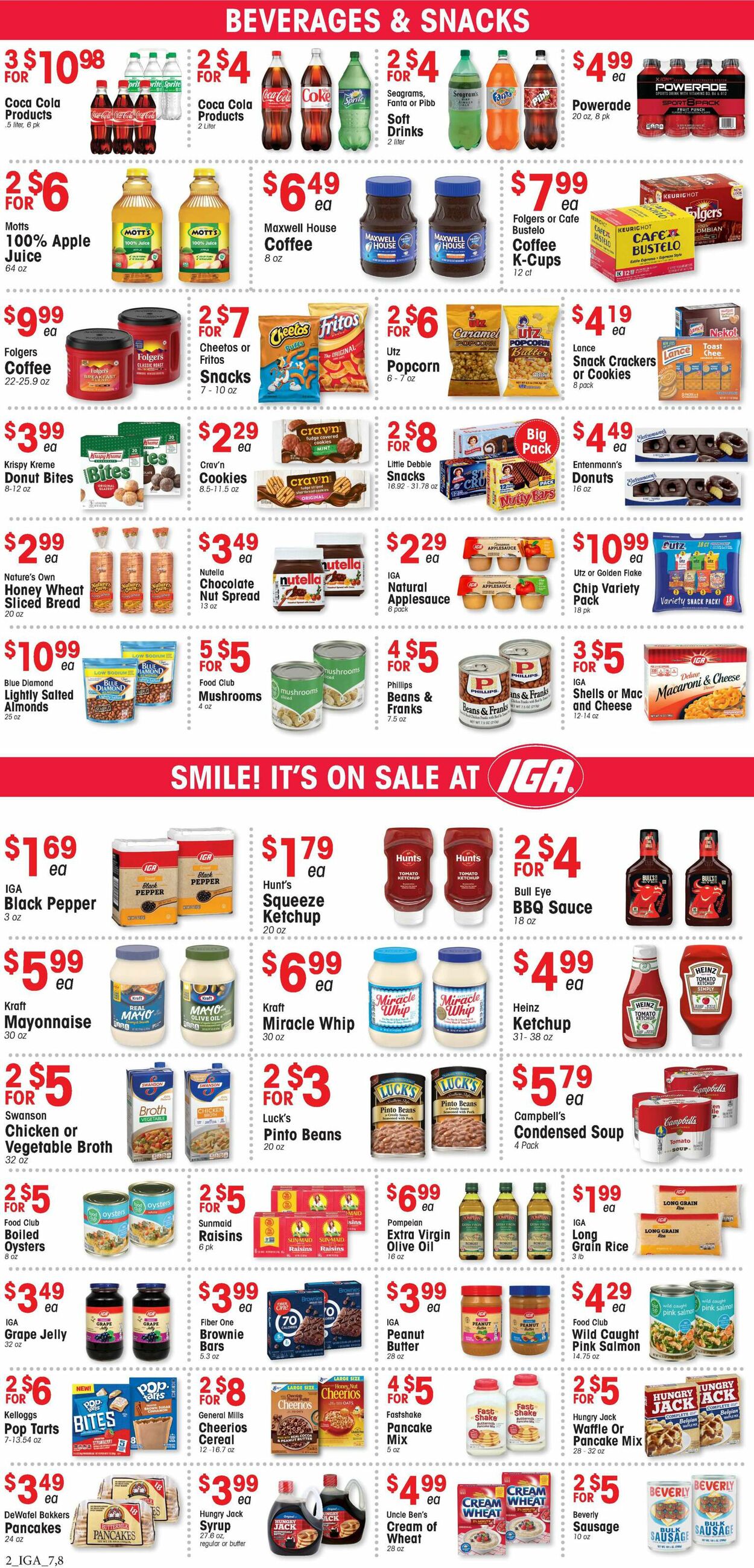 IGA Ad from 03/01/2023