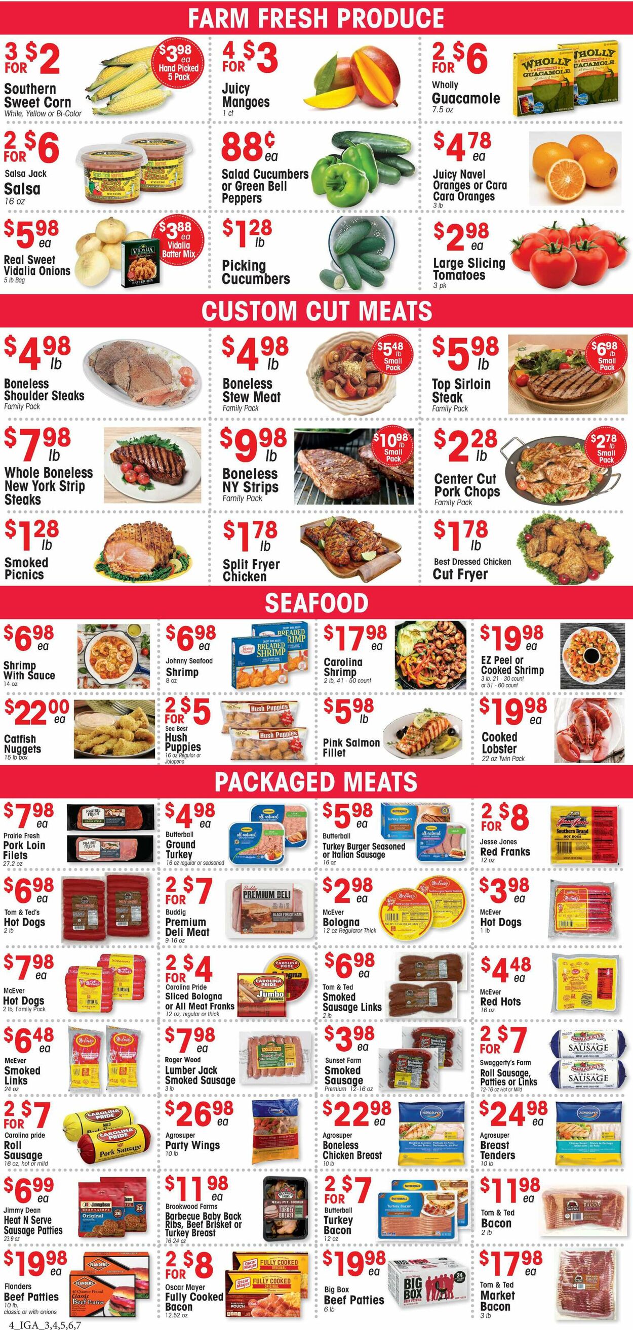 IGA Ad from 05/03/2023