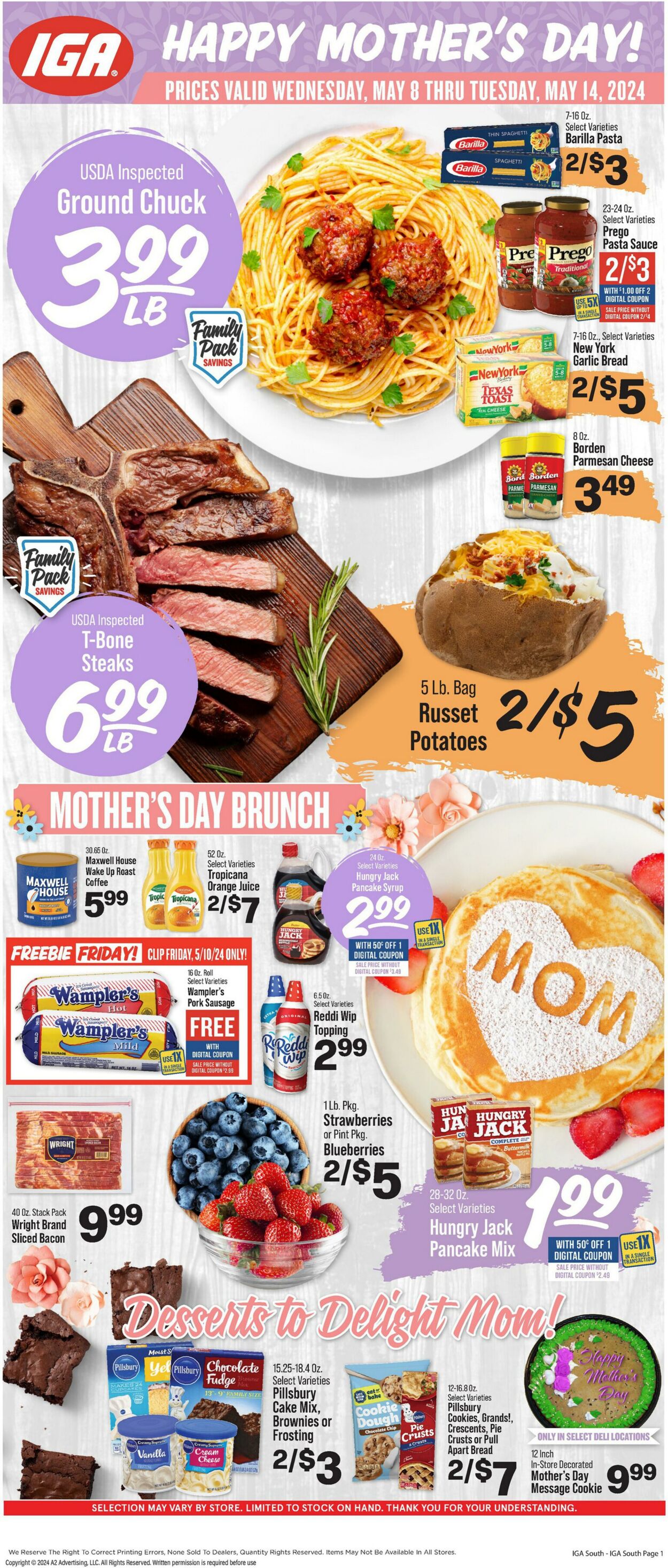 IGA Ad from 05/08/2024